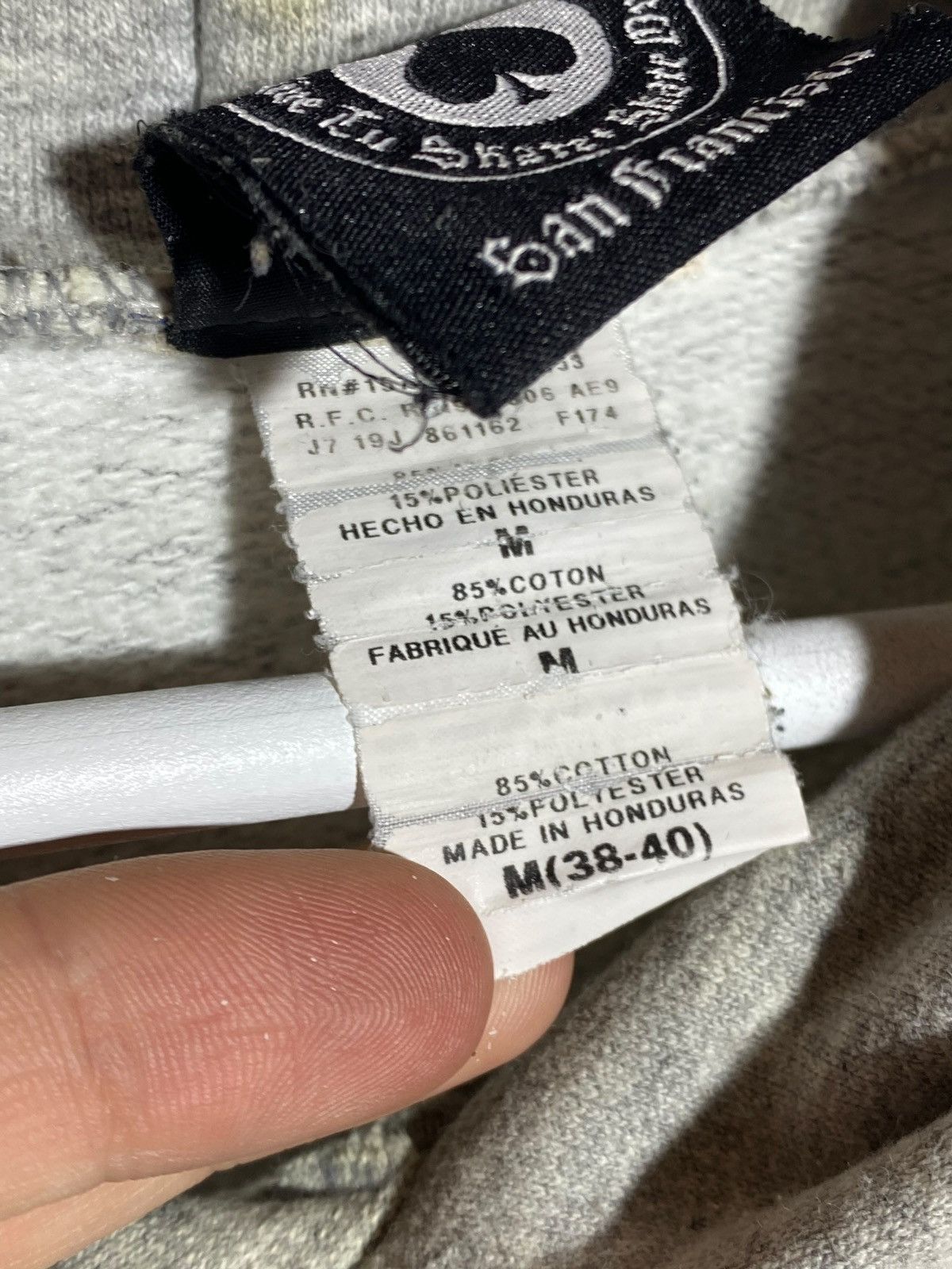 Thrasher Y2K THRASHER FLAME LOGO GREY HOODIE SKATEBOARDING VIBES Size US M / EU 48-50 / 2 - 12 Thumbnail