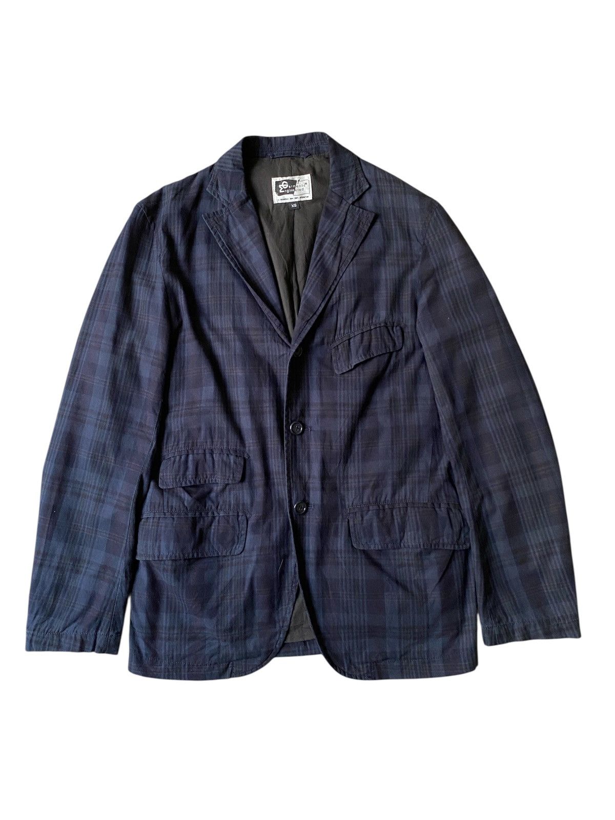 Engineered Garments Enginered Garments Nepenthes Plaid Design Blazer Jacket Size US XS / EU 42 / 0 - 1 Thumbnail