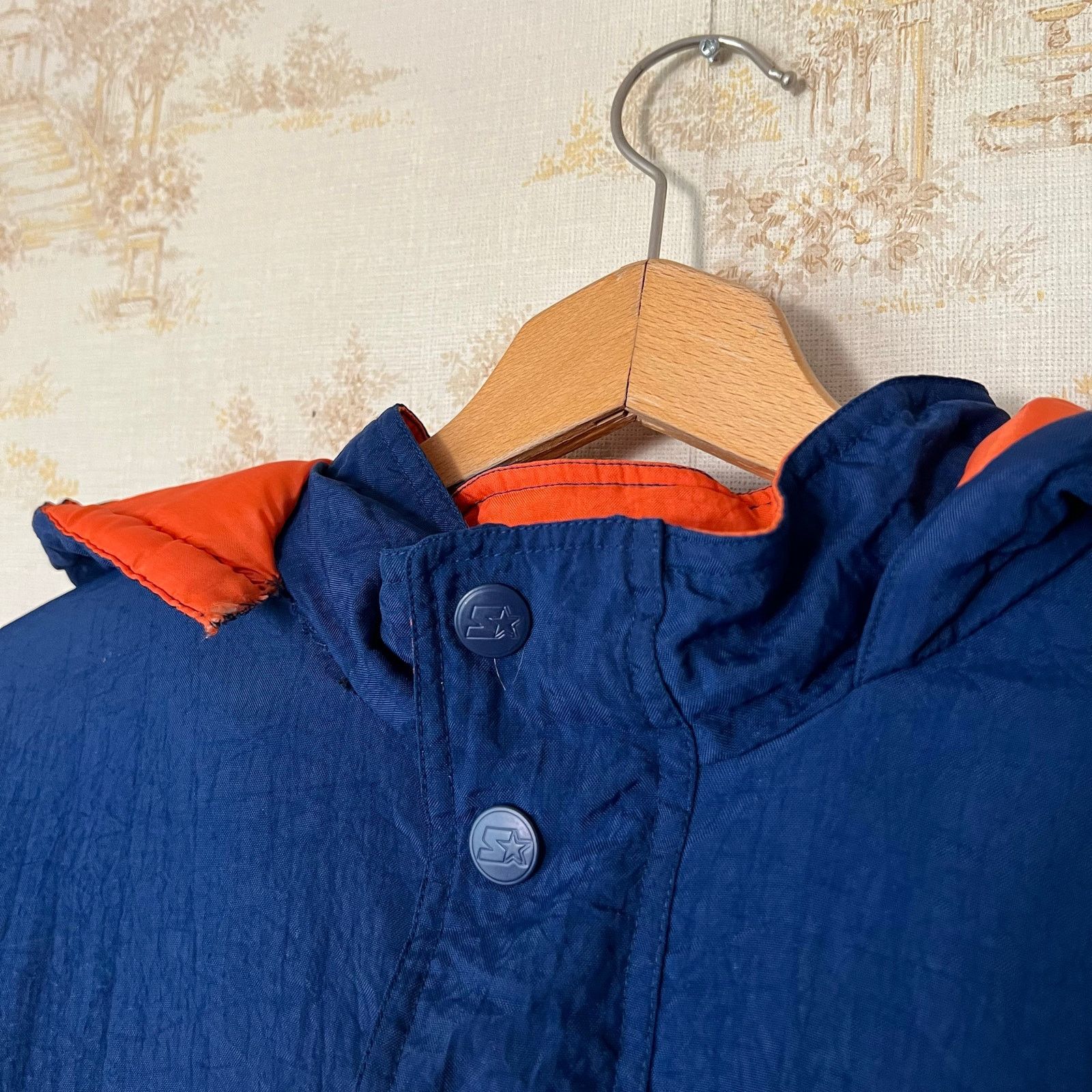 Starter 1990s Starter Illinois Fighting Illini Jacket | Large Size US L / EU 52-54 / 3 - 4 Thumbnail