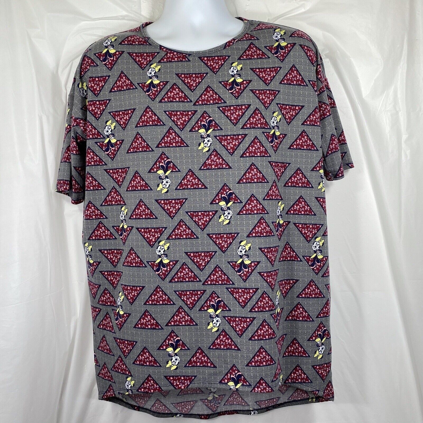 Disney LuLaRoe Disney Oversized Irma Short Sleeve Minnie Mouse Tee Size S / US 4 / IT 40 - 6 Thumbnail