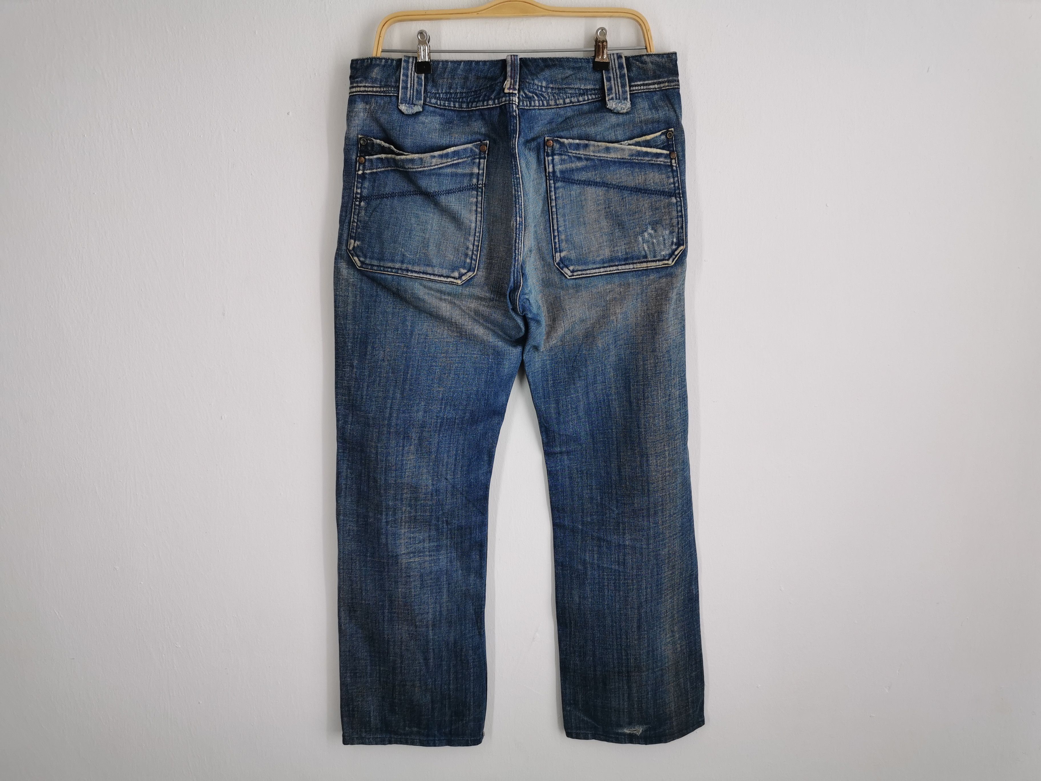 Diesel Vintage 90s Diesel Industry Denim Jeans Size 34 Size US 34 / EU 50 - 3 Thumbnail