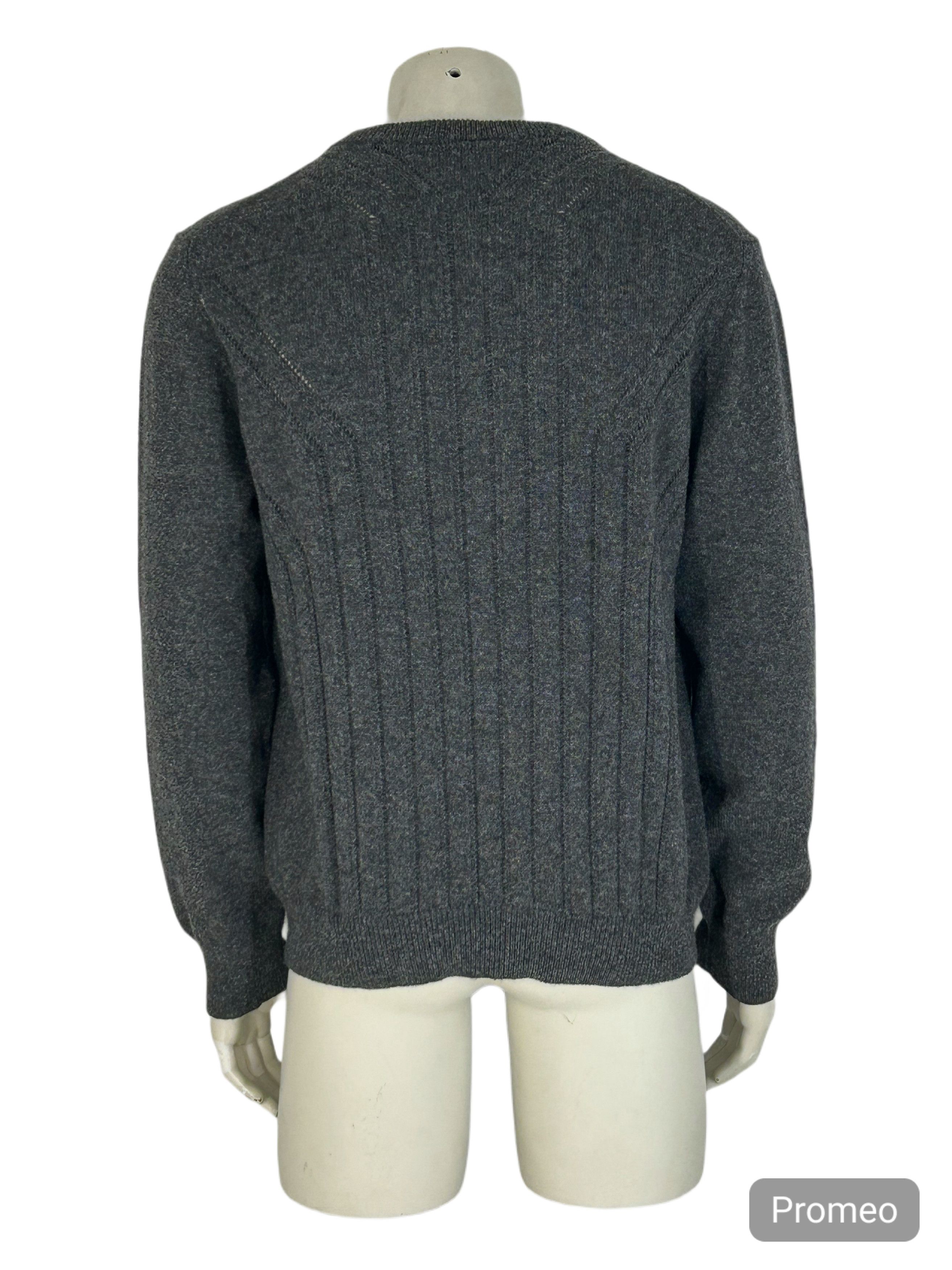 Dior DIOR HOMME MESH DETAIL CREW NECK KNIT Size US XXL / EU 58 / 5 - 3 Thumbnail