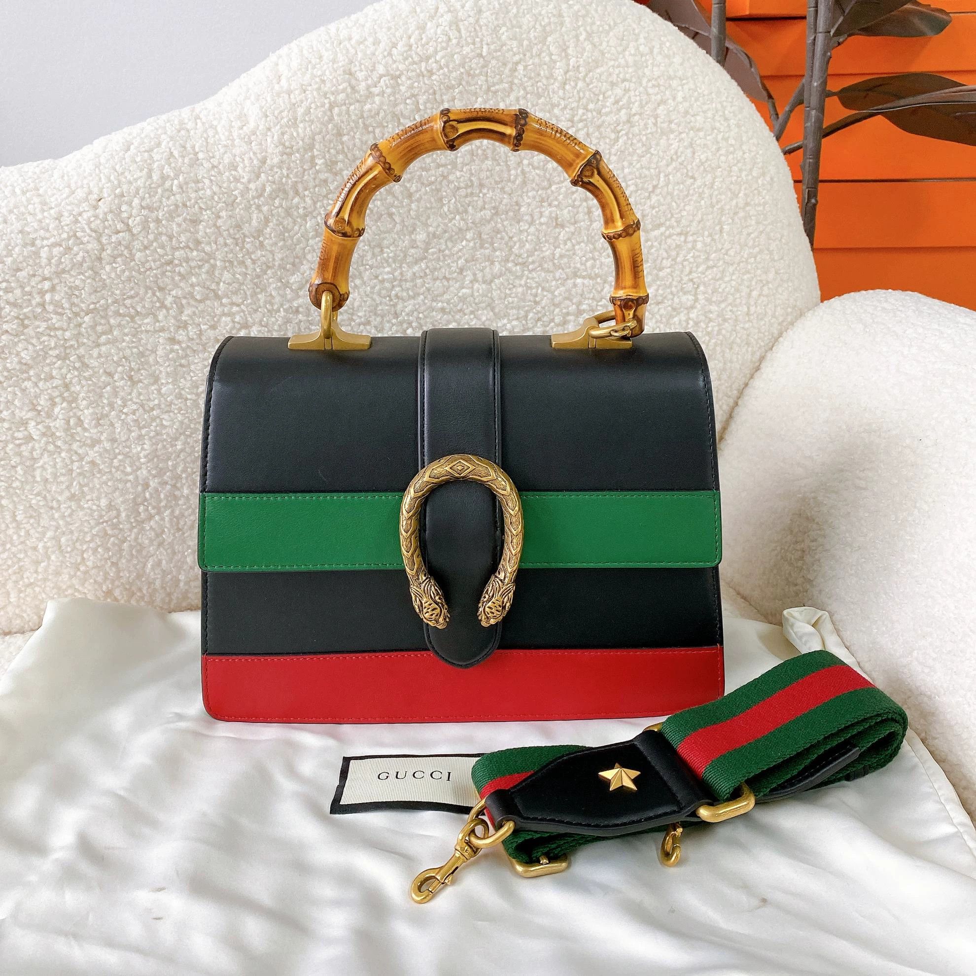 Gucci Gucci Dionysus Bamboo Handbag/Shoulder Bag 2389 Used Size ONE SIZE - 1 Thumbnail