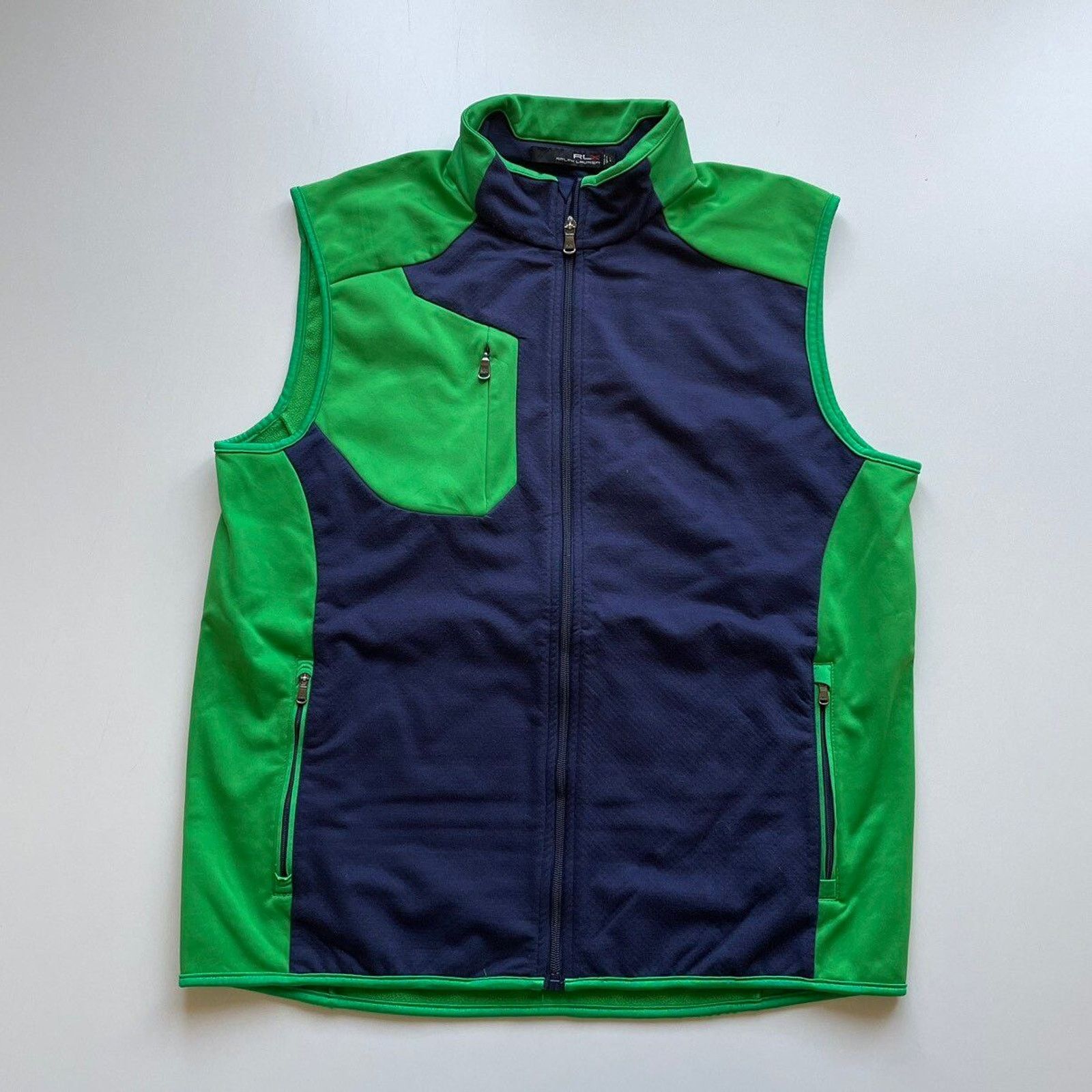 Ralph Lauren Vintage Y2K RLX Ralph Lauren Vest Windbreaker Large Rare Size US L / EU 52-54 / 3 - 1 Thumbnail