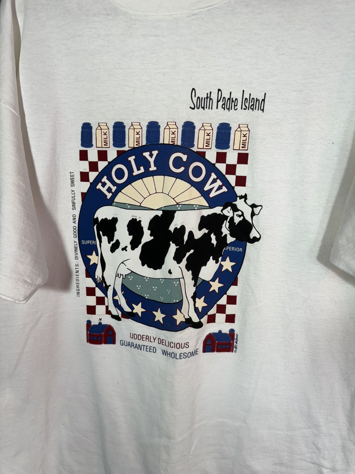 Vintage Vintage Holy Cow shirt Size US XXL / EU 58 / 5 - 3 Thumbnail