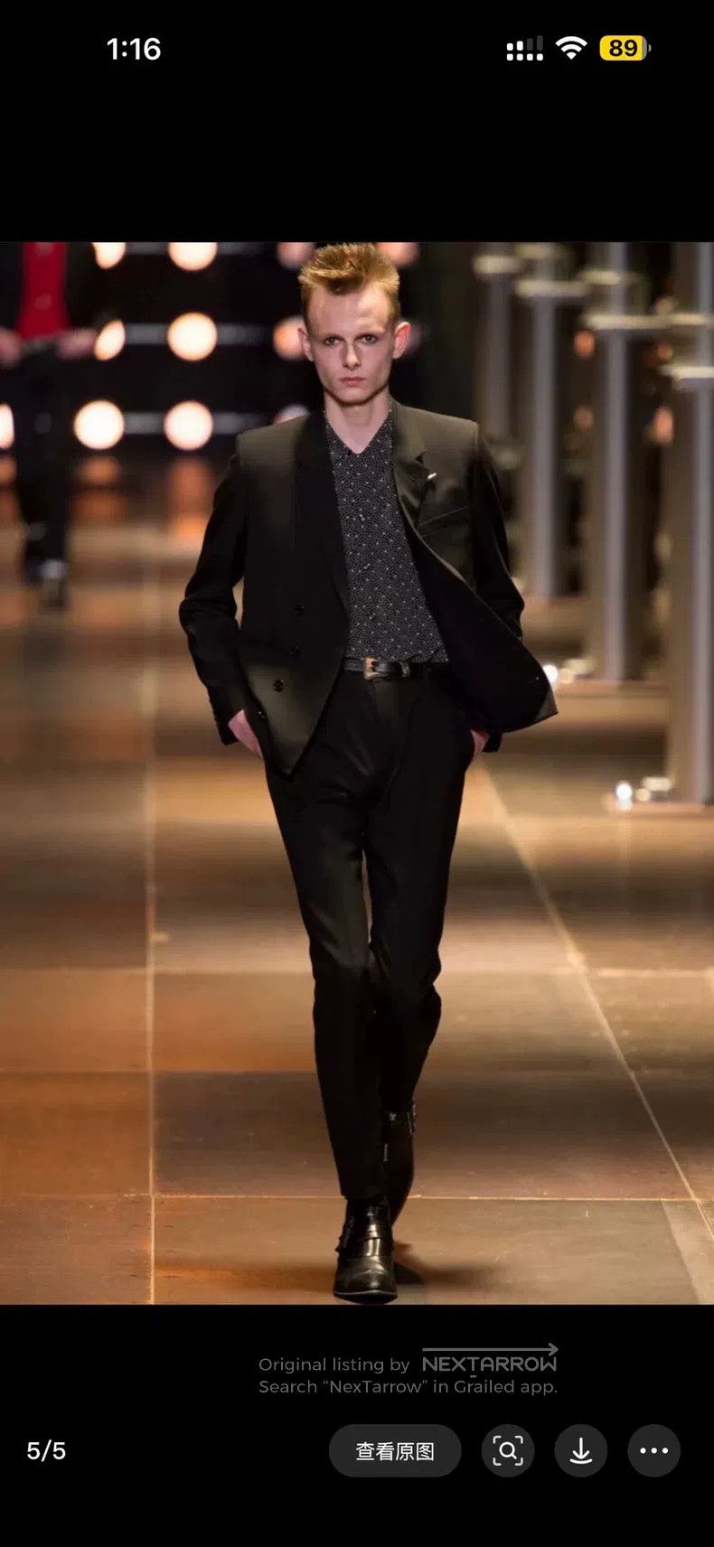 Saint Laurent Paris Saint Laurent Paris size 39 Silk Shirt Size US M / EU 48-50 / 2 - 2 Thumbnail