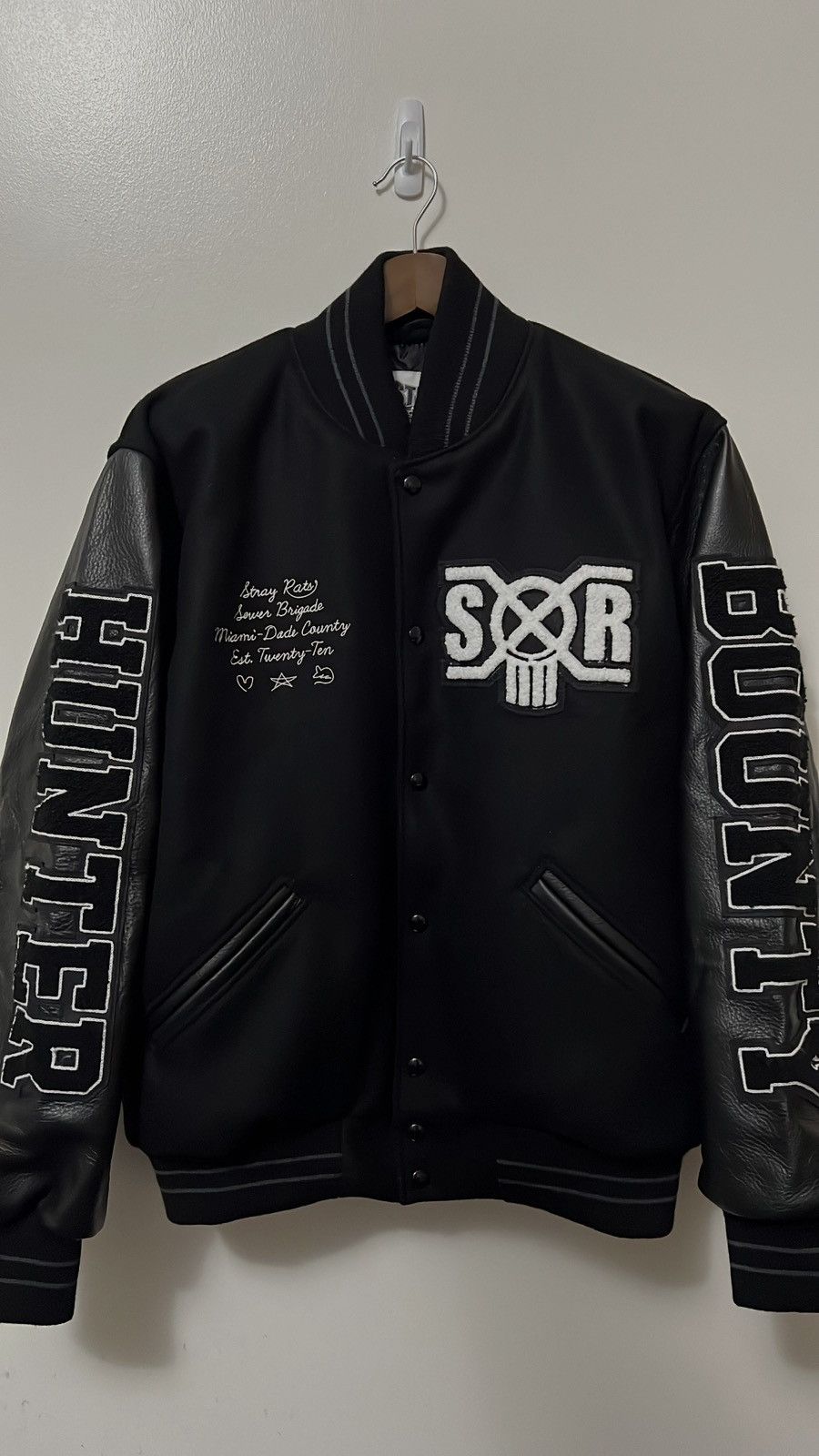 Bounty Hunter Bounty Hunter x Stray Rats Varsity Jacket NEW Large Size US L / EU 52-54 / 3 - 2 Thumbnail