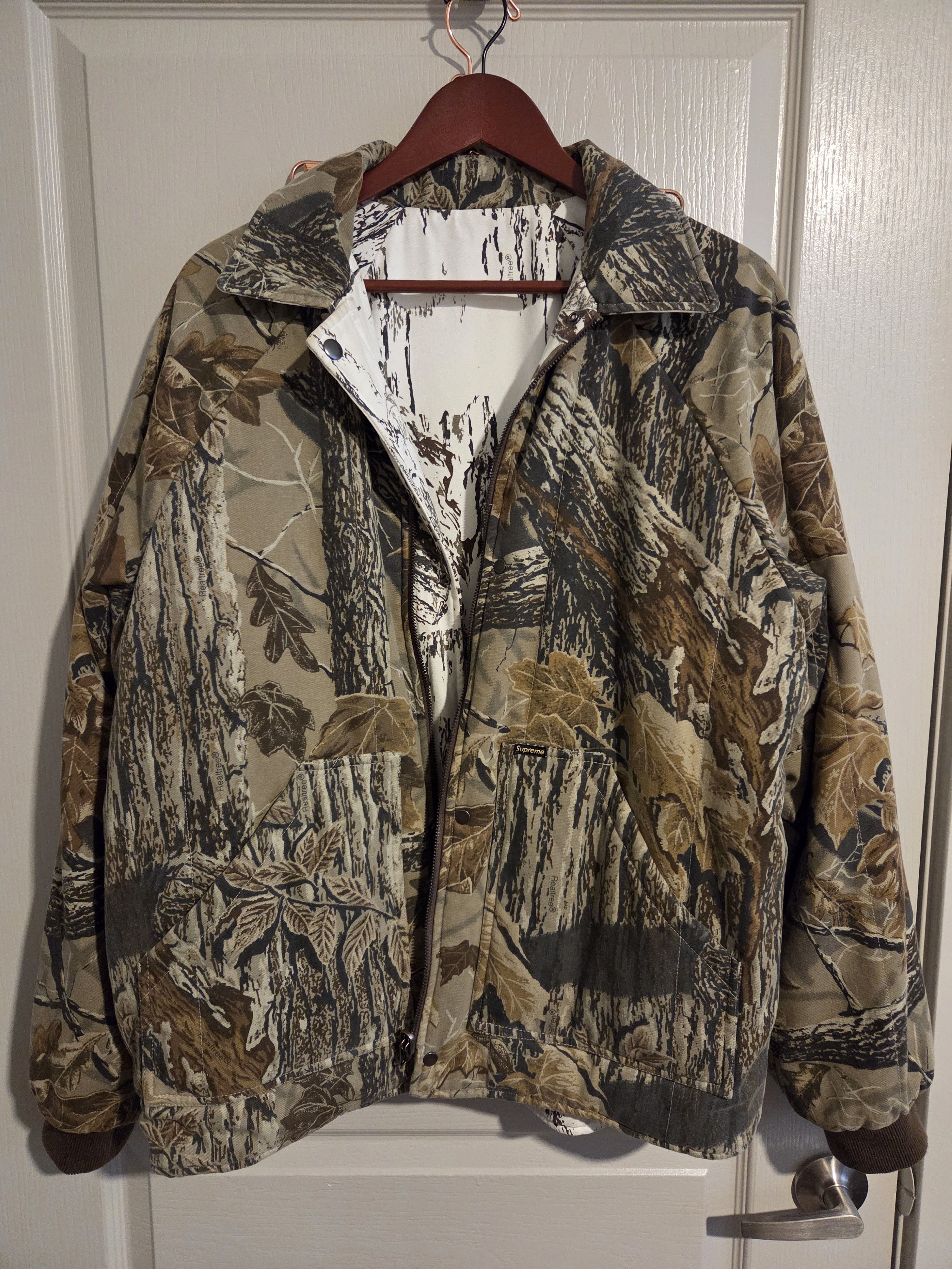 Supreme Realtree reversible quilted work jacket SS24 Size US L / EU 52-54 / 3 - 1 Thumbnail