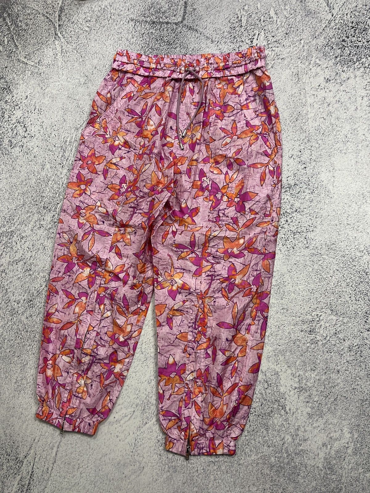 Isabel Marant Isabel Marant Lahore Floral Silk-Blend Pants Women’s Size 36 Size 26" / US 2 / IT 38 - 4 Thumbnail