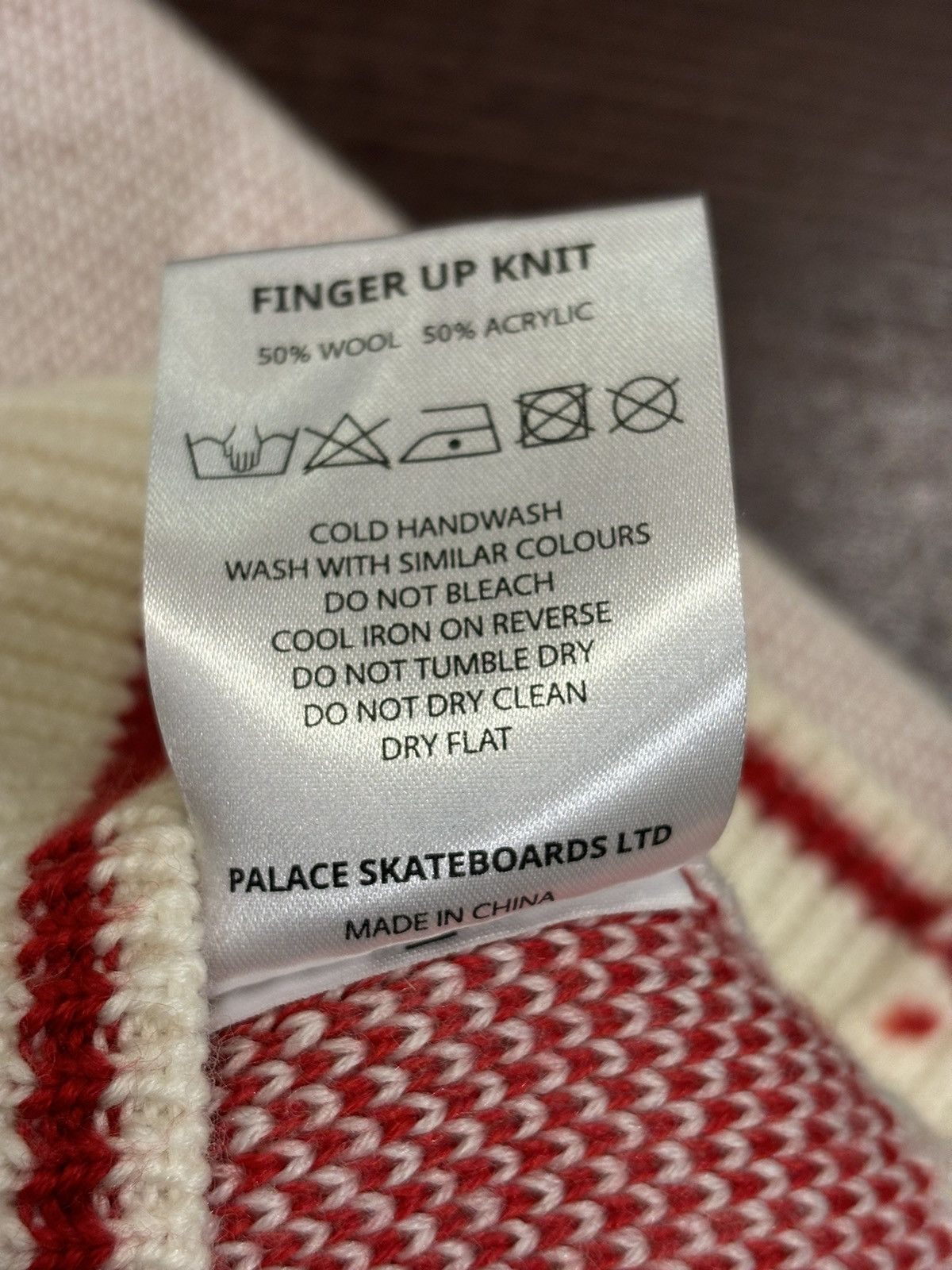 Palace Palace Middle Finger Sweater Size US M / EU 48-50 / 2 - 5 Thumbnail