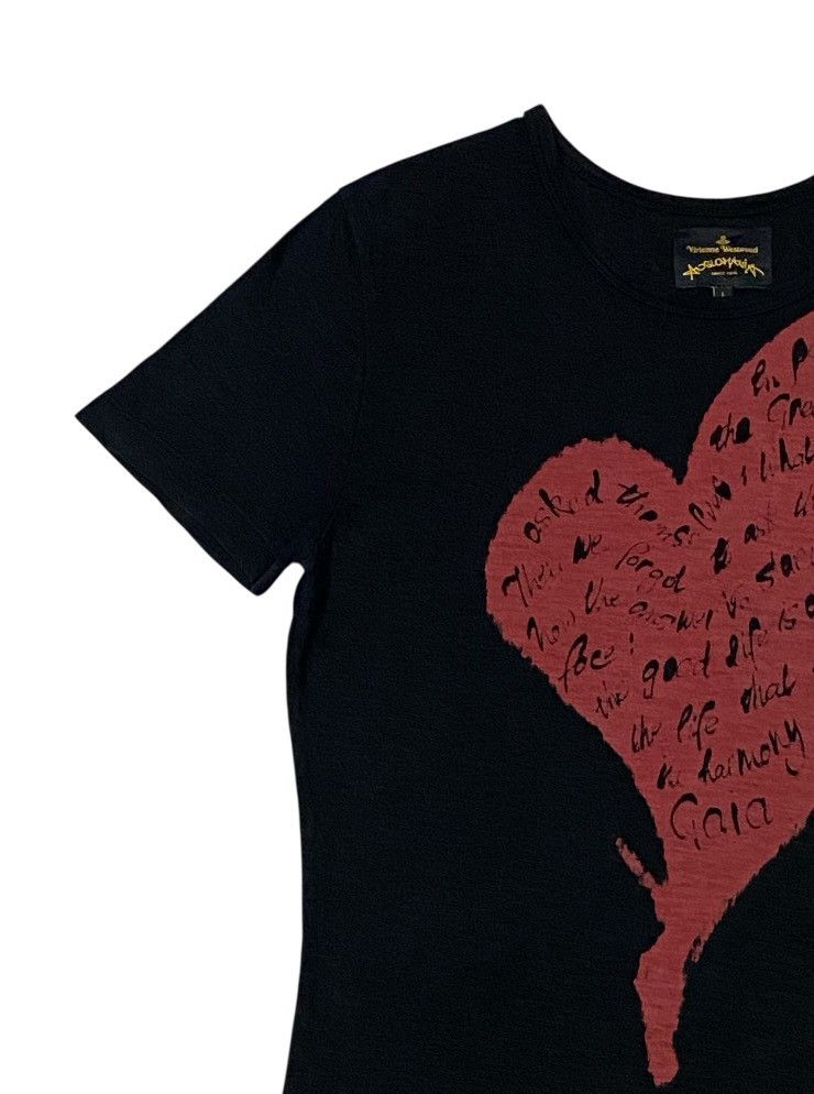 Vivienne Westwood Vivienne Westwood Anglomania Beige Heart Print “MONDAY”Shirt Size L / US 10 / IT 46 - 6 Thumbnail