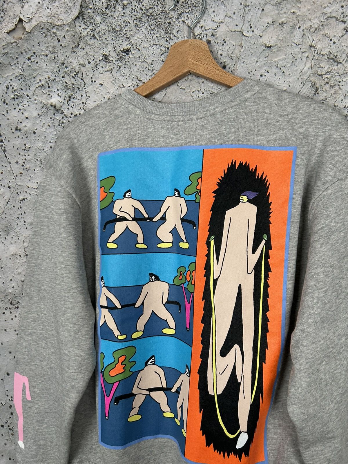 Other Zara Ruohan Wang Japanese Avant Garde Crewneck Streetwear Size US S / EU 44-46 / 1 - 6 Thumbnail