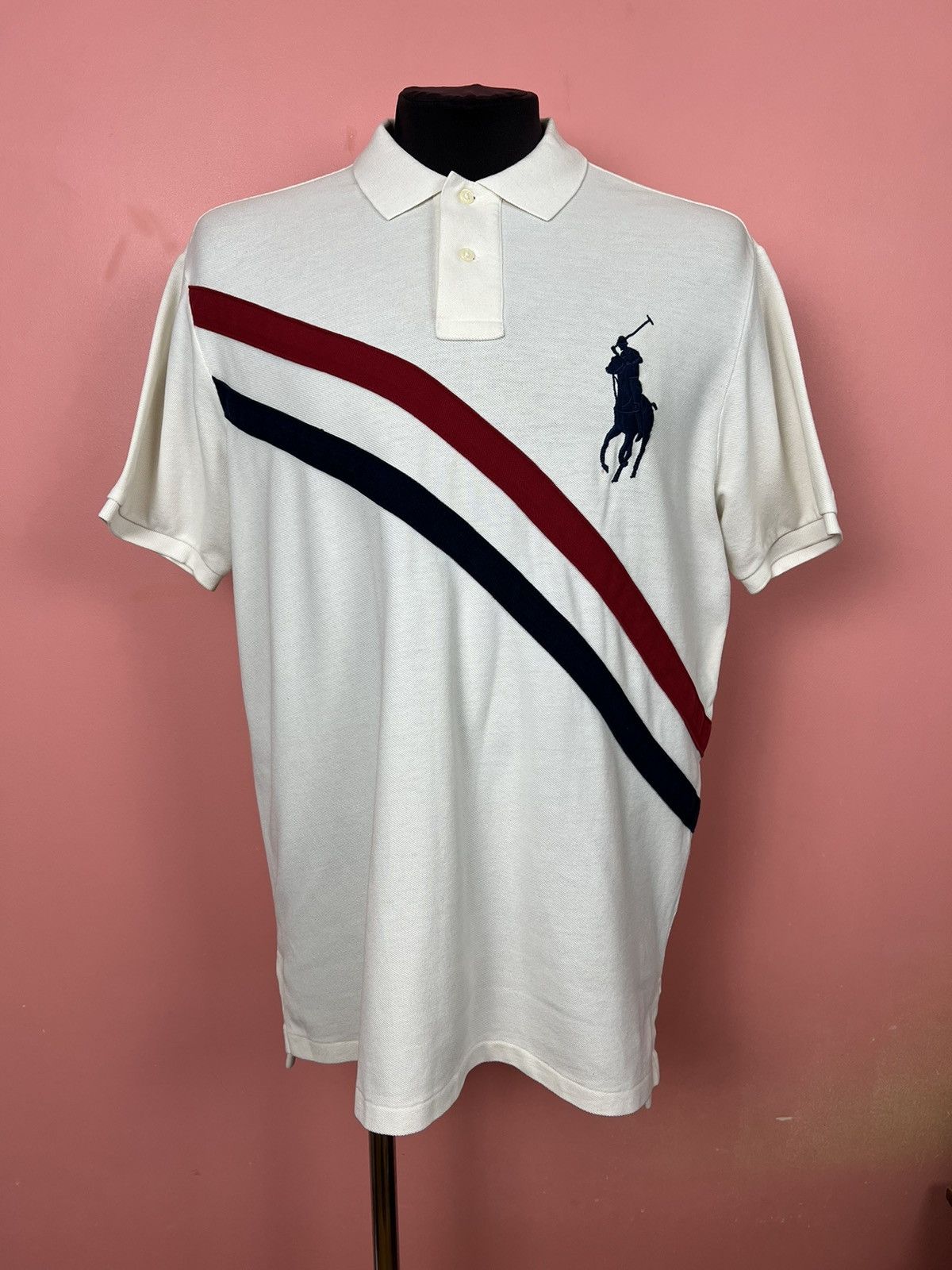 Polo Ralph Lauren prl horse shirt casual striped logo