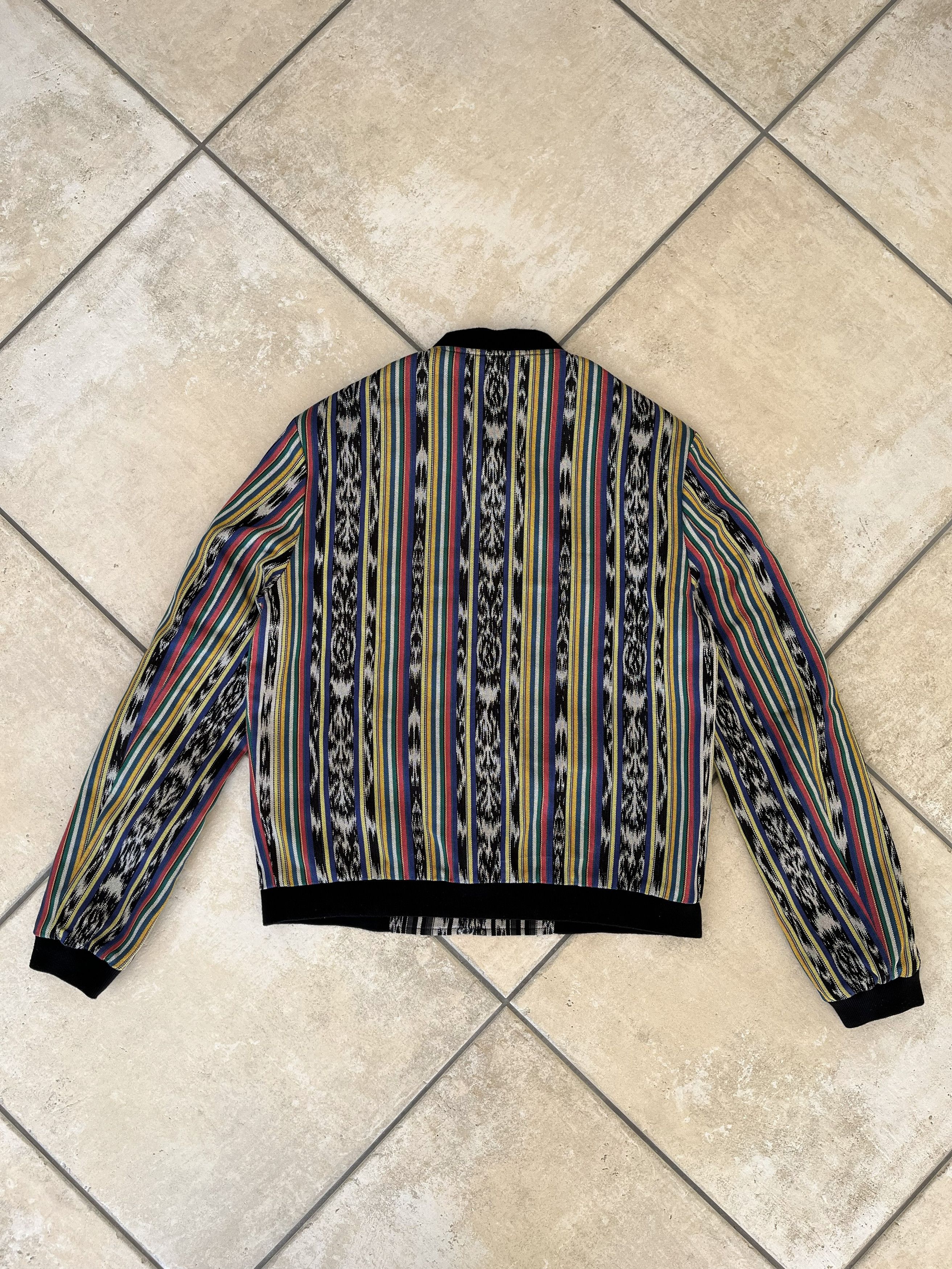 Saint Laurent Paris SS18 Saint Laurent Paris IKAT Teddy Jacket Reversible Size US M / EU 48-50 / 2 - 2 Thumbnail