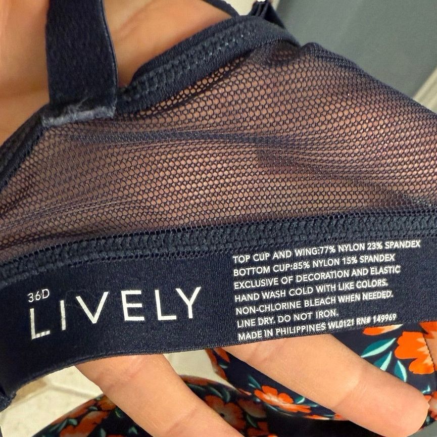 Other Lively No-Wire Push-Up Bra - 36D Size ONE SIZE - 3 Thumbnail