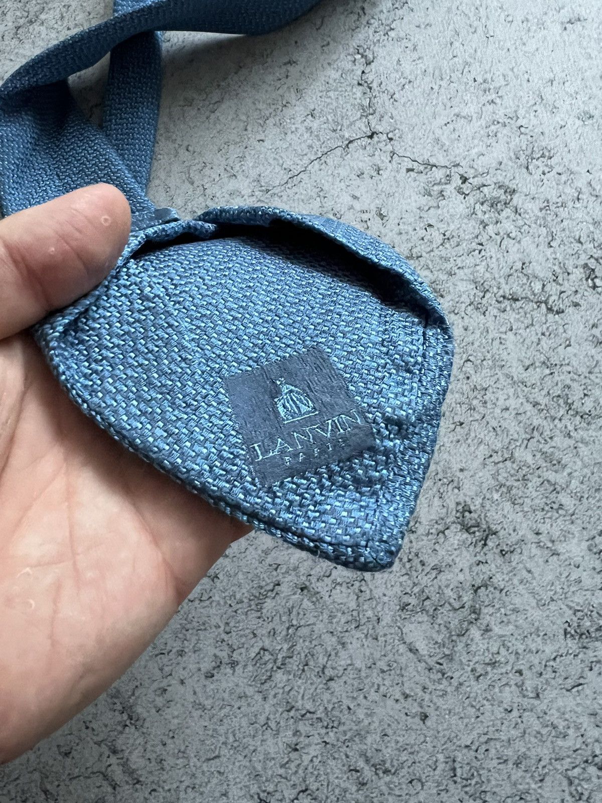 Lanvin Lanvin Silk Tie luxury Vintage Size ONE SIZE - 7 Thumbnail