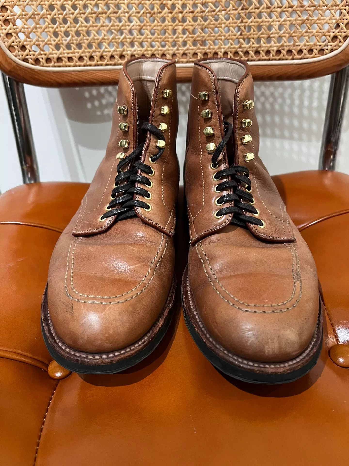 Alden Alden Indy Boot Size 7.5 Gold Buckle Size US 7.5 / EU 40-41 - 1 Thumbnail