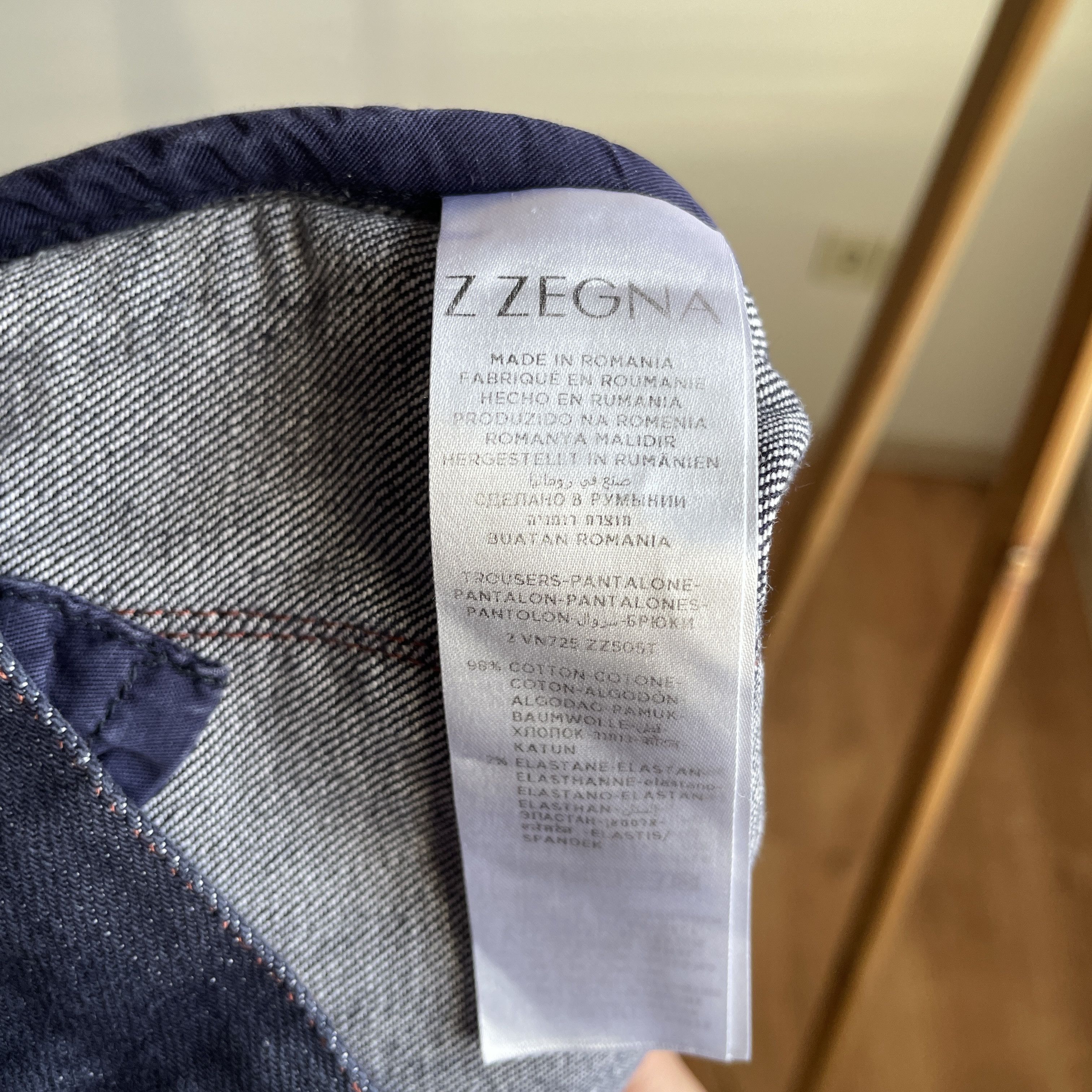 Z Zegna Z Zegna Slim Fit Denim Size 33 Size US 33 - 13 Thumbnail