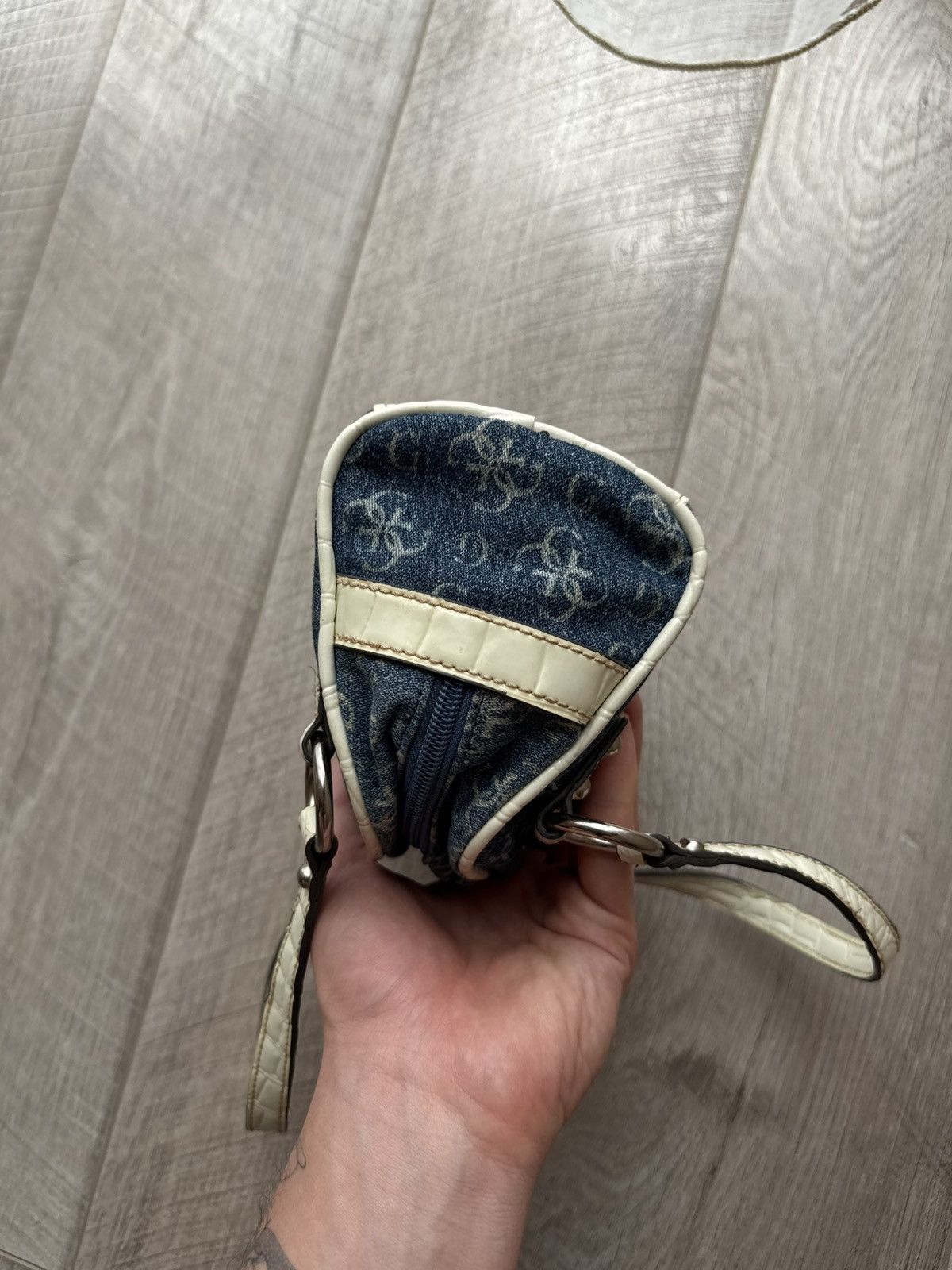 Guess Guess vintage buckle logo bag baguette mini 00s Y2k Handbag Size ONE SIZE - 7 Thumbnail