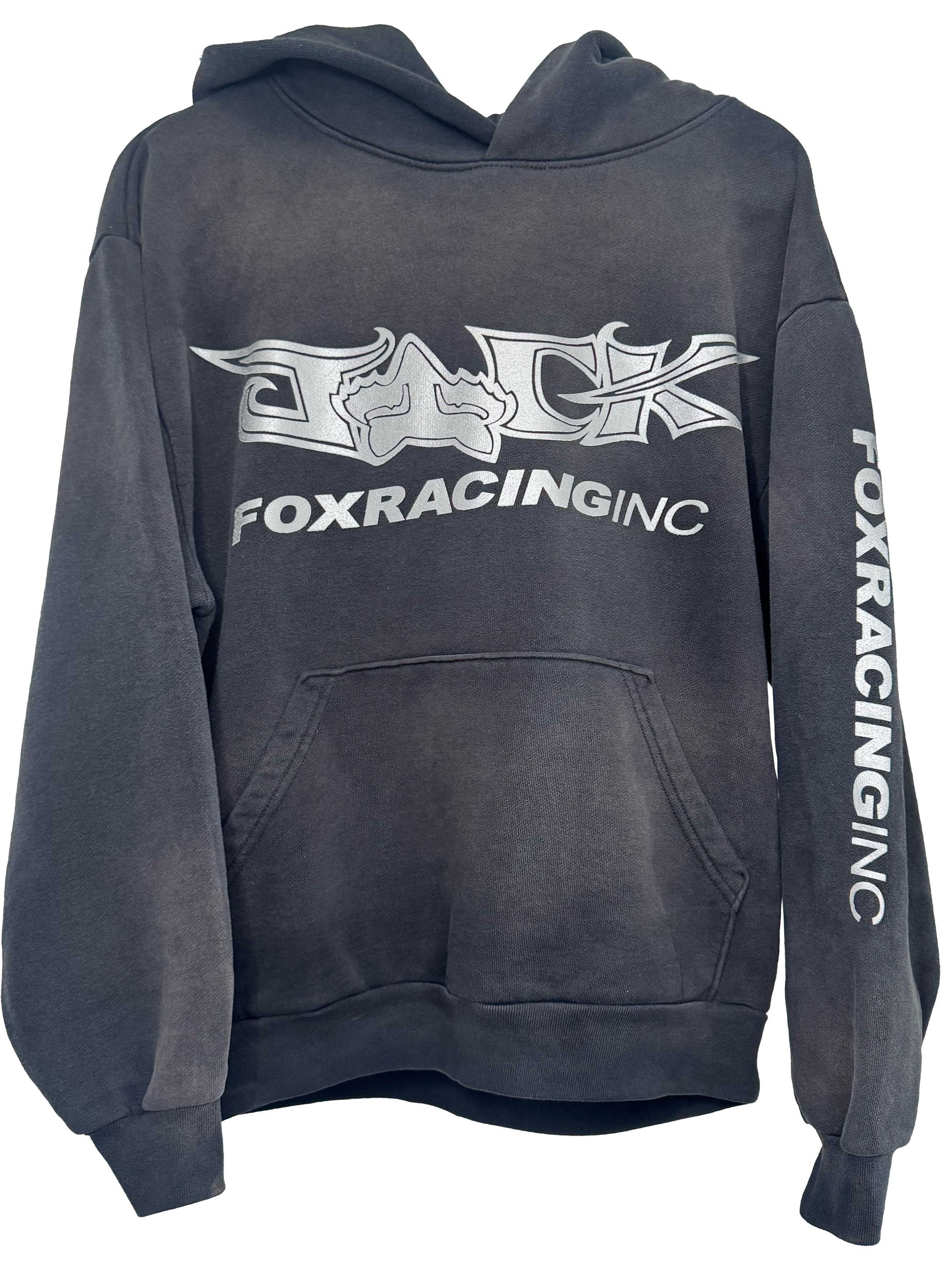 Travis Scott x Fox Racing★ロゴ フーディー Black 送関込 Fox Racing × Travis Scott Travis Scott X Fox Racing Hoodie