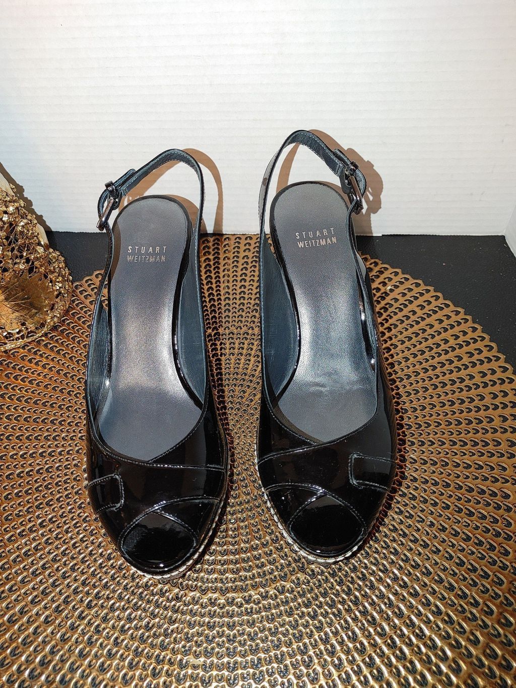 Stuart Weitzman Stewart Weitzman Riveria Wedge Heel Size 7 1/2 Size US 7.5 / IT 37.5 - 1 Thumbnail