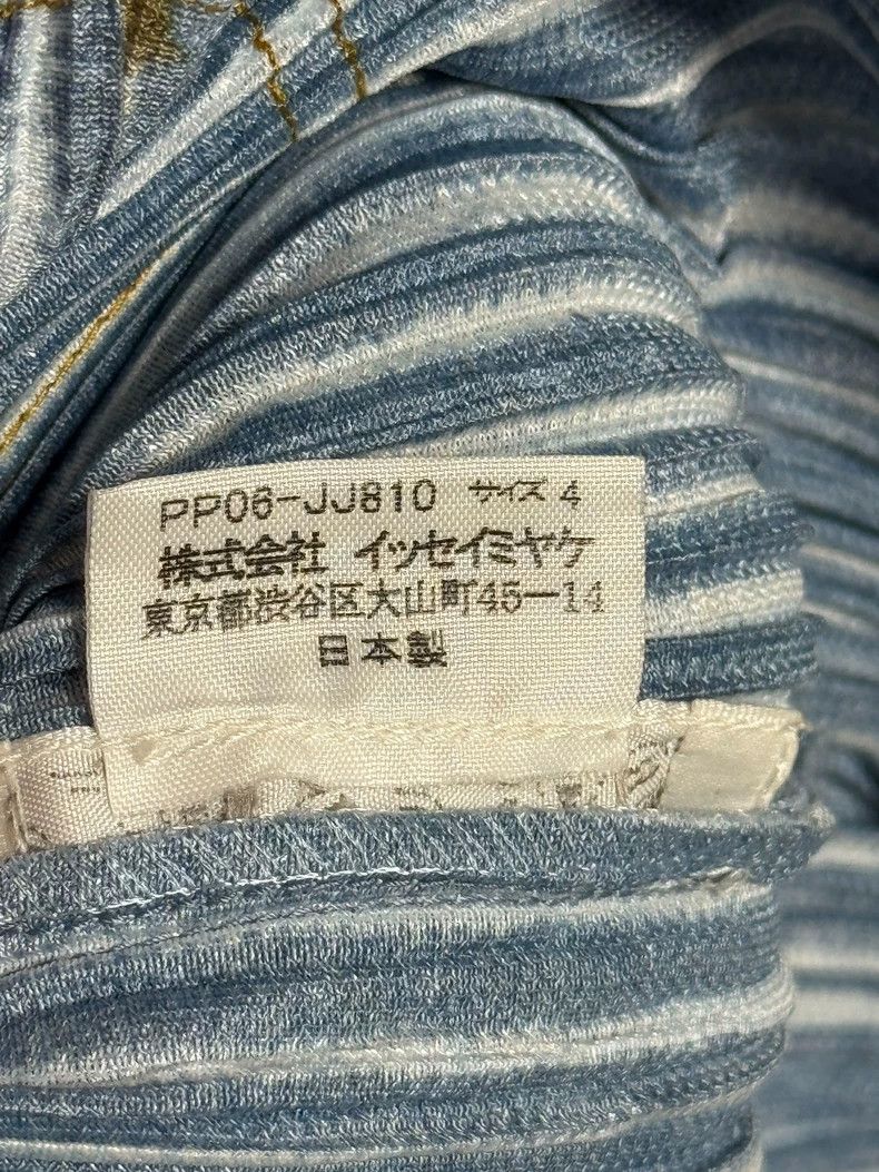 Issey Miyake Issey Miyake Denim short-sleeved shirt Size XL / US 12-14 / IT 48-50 - 4 Thumbnail