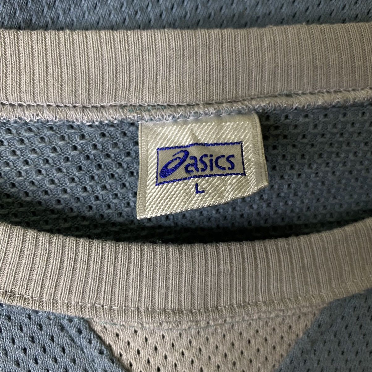 Asics × Vintage Vintage 90s Asics Essential Tee Size US L / EU 52-54 / 3 - 3 Thumbnail