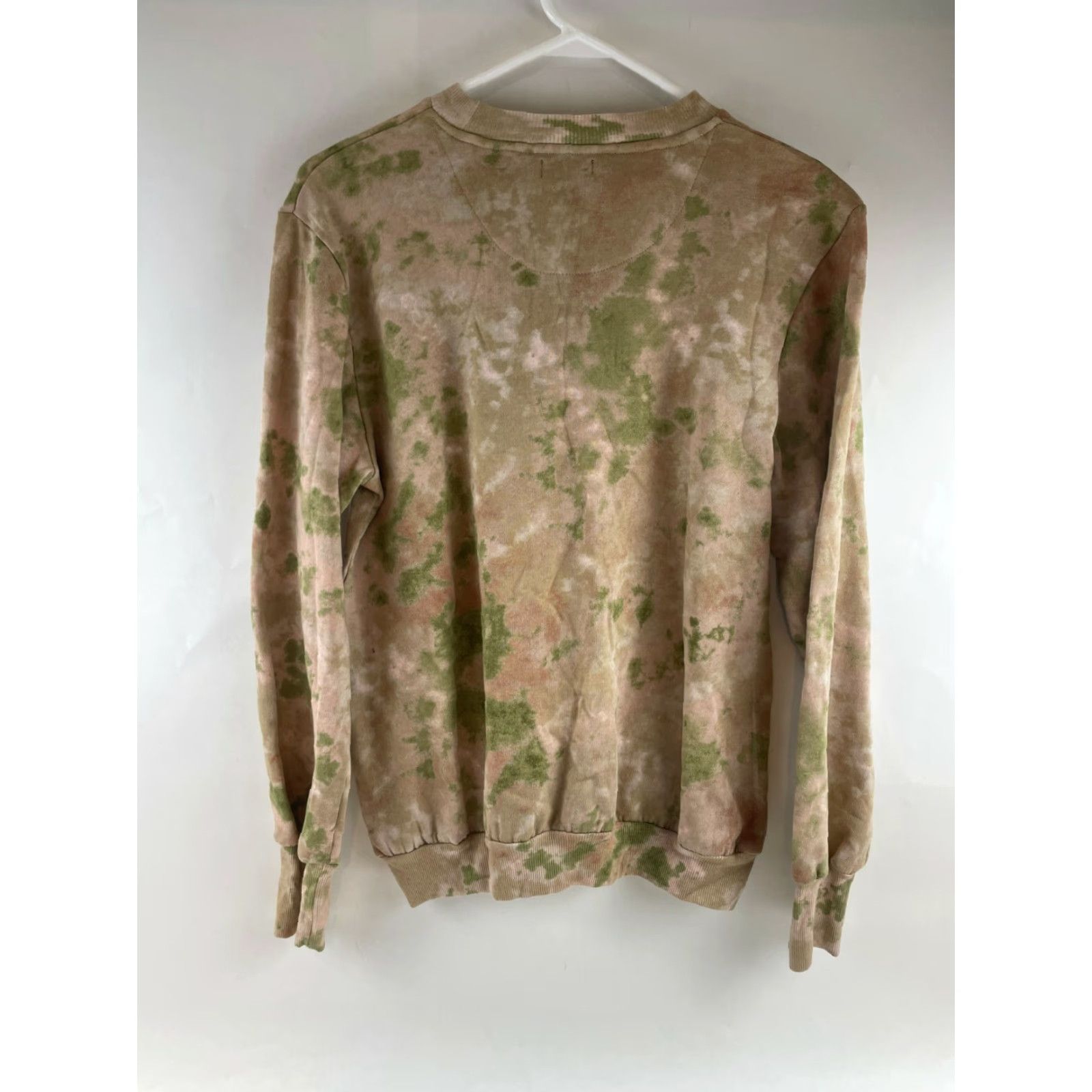 Vintage AFRM Sweatshirt Women’s XS Pink Green Tie Dye Crewneck Long Sleeve NWT Size XS / US 0-2 / IT 36-38 - 2 Thumbnail