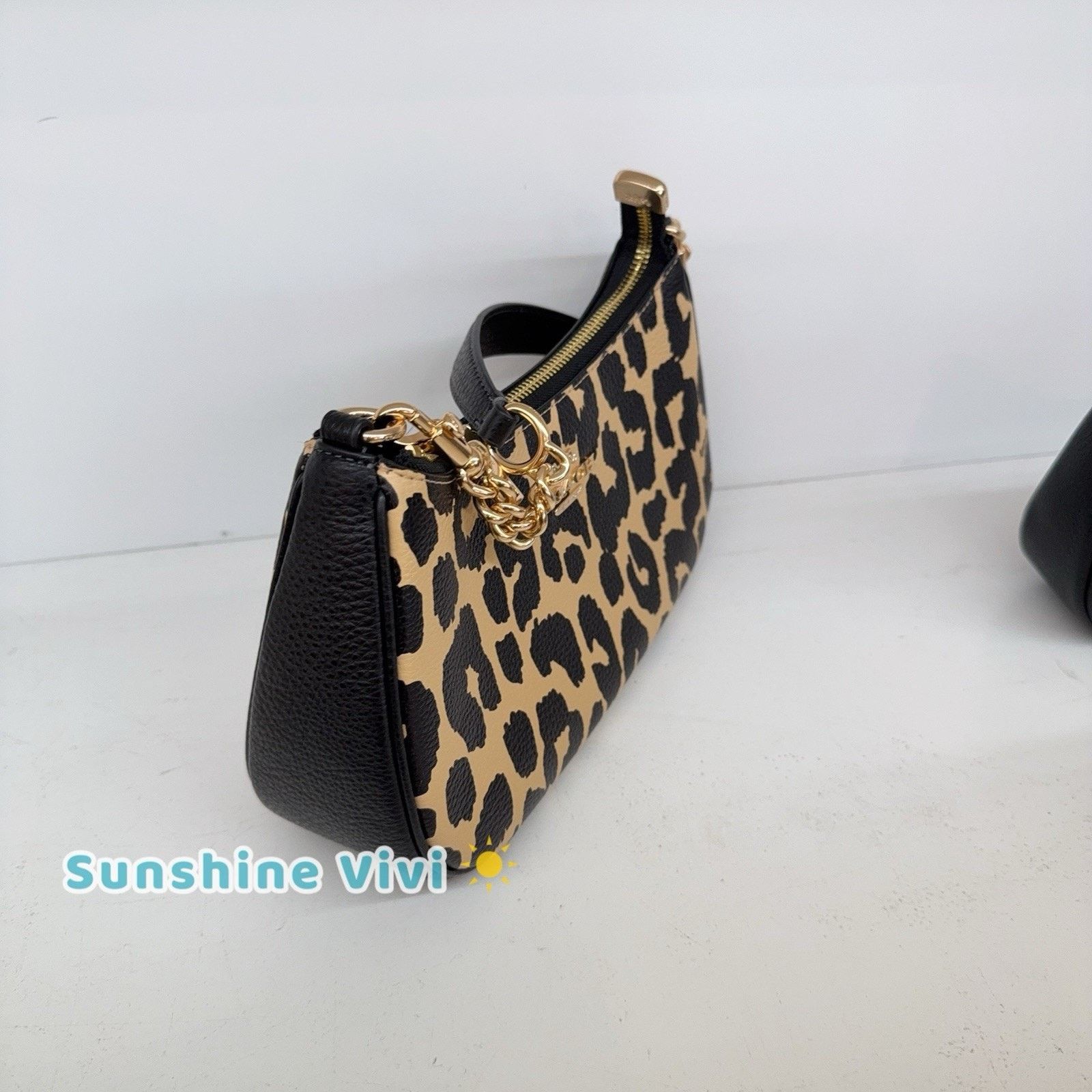 Coach NWT COACH Teri Shoulder Bag Leopard CBH61 Leopard Crossbody Size ONE SIZE - 2 Thumbnail