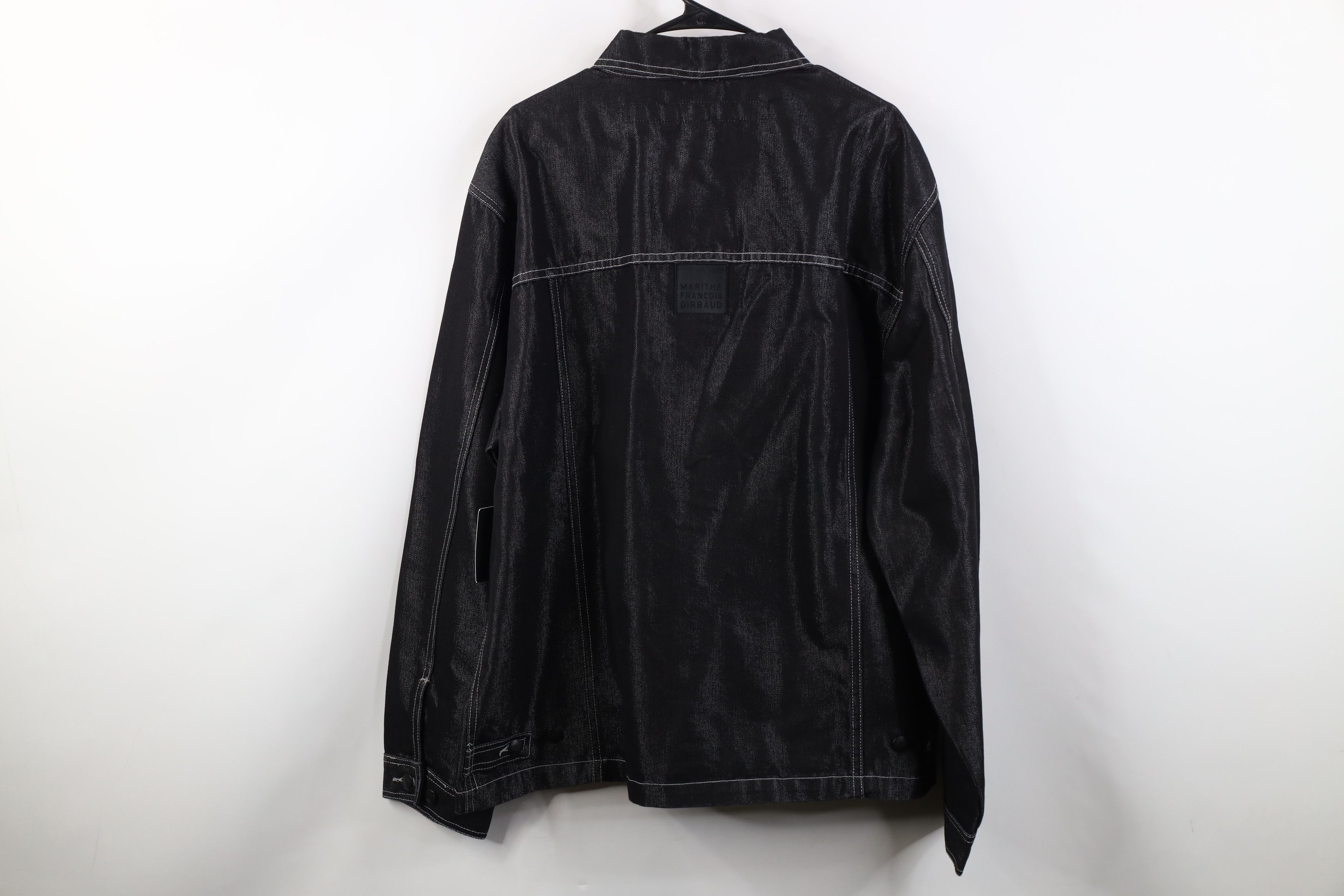 Marithe + Francois Girbaud Deadstock Vintage 90s Marithe Francois Girbaud Jacket Black Size US XL / EU 56 / 4 - 14 Thumbnail