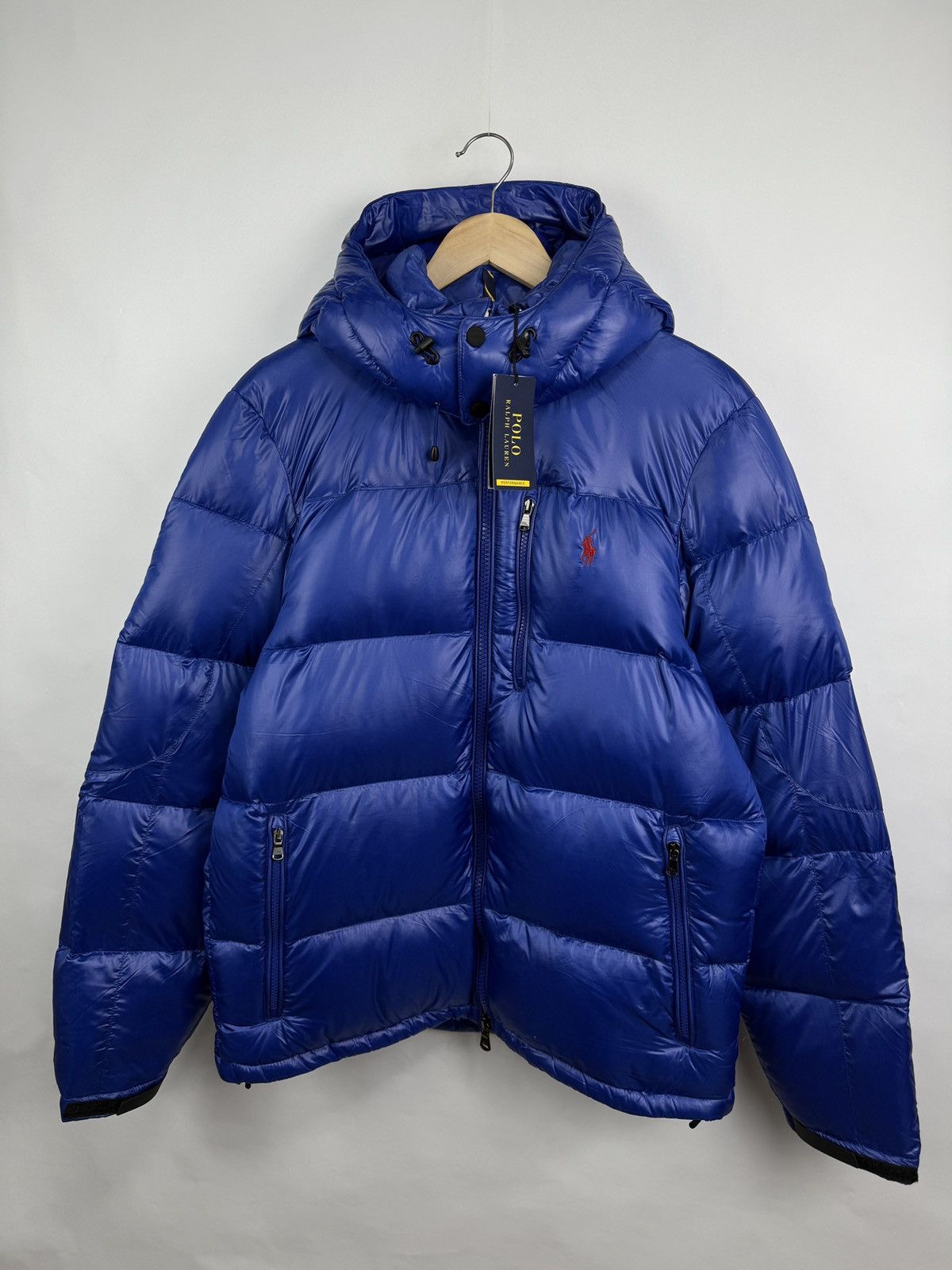 Polo Ralph Lauren 🇺🇸❗️NEW Ralph Lauren Hooded Down Puffer Glossy El Cap Jacket Size US M / EU 48-50 / 2 - 7 Thumbnail