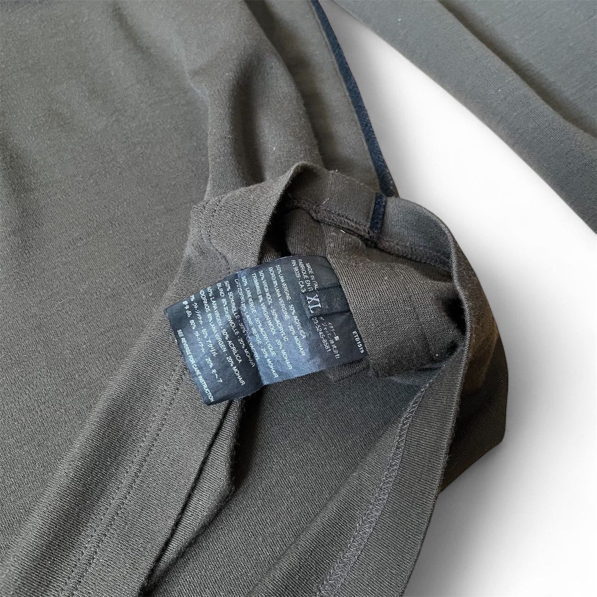 Prada Prada wool army green roll neck sweater Size US L / EU 52-54 / 3 - 5 Thumbnail