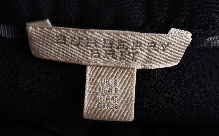 Burberry Women's Burberry Brit Black Pleated Midi Dress Size M Size M / US 6-8 / IT 42-44 - 4 Thumbnail