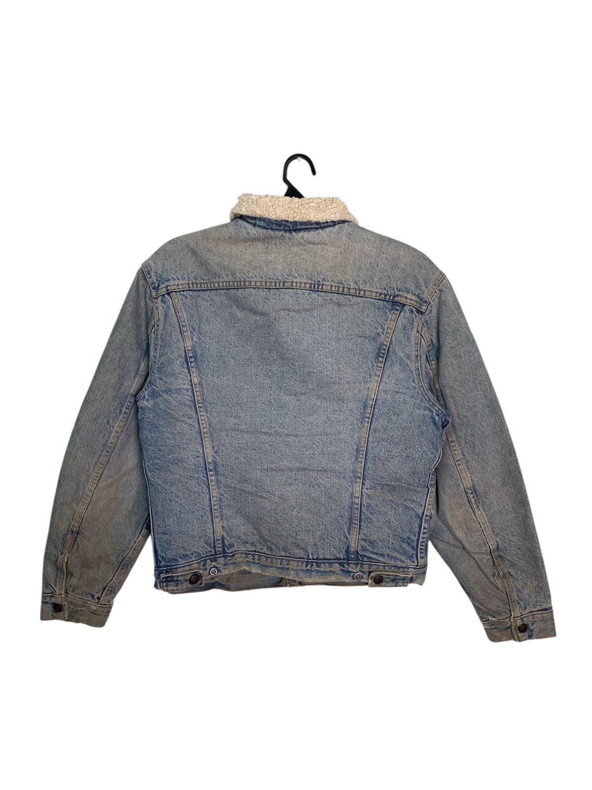 Levi's Vintage Clothing Rare Design Vintage Levi’s Single R Sherpa Jacket Size M / US 6-8 / IT 42-44 - 2 Thumbnail