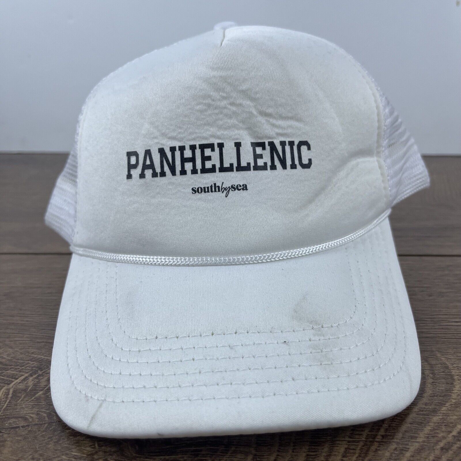 Other Panhellenic Hat Pangellenic Hat White Adjustable Hat White A Size ONE SIZE - 2 Thumbnail