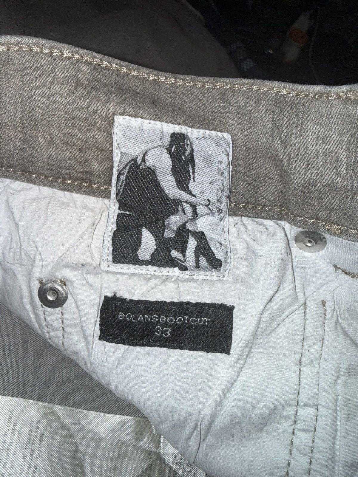 Rick Owens Rick Owens Bolan Bootcut Size US 33 - 6 Thumbnail
