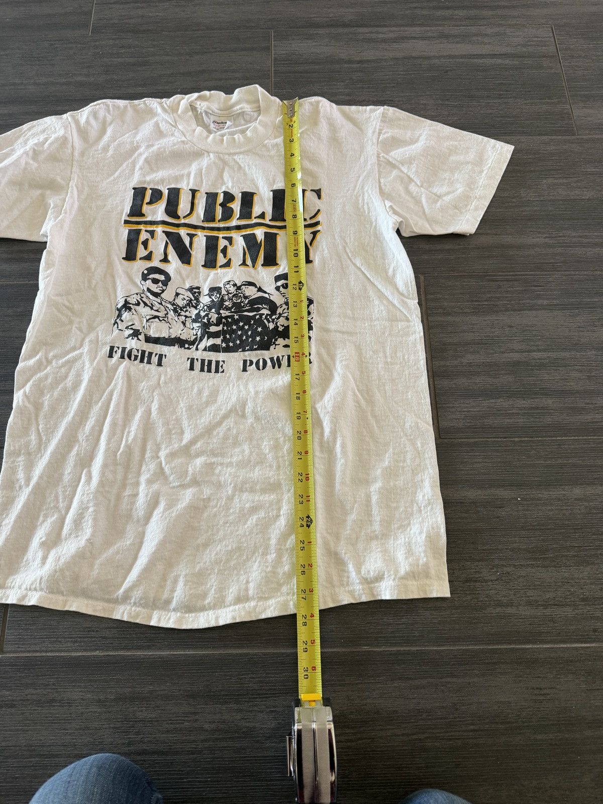 vintage 90s public enemy rap tee