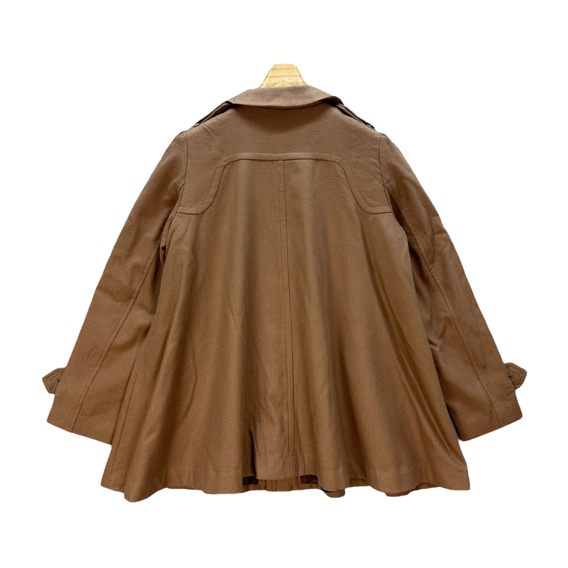 Sunao Kuwahara SUNAO KUWAHARA OVERSIZED WOOL COAT #9012-48 Size M / US 6-8 / IT 42-44 - 10 Thumbnail