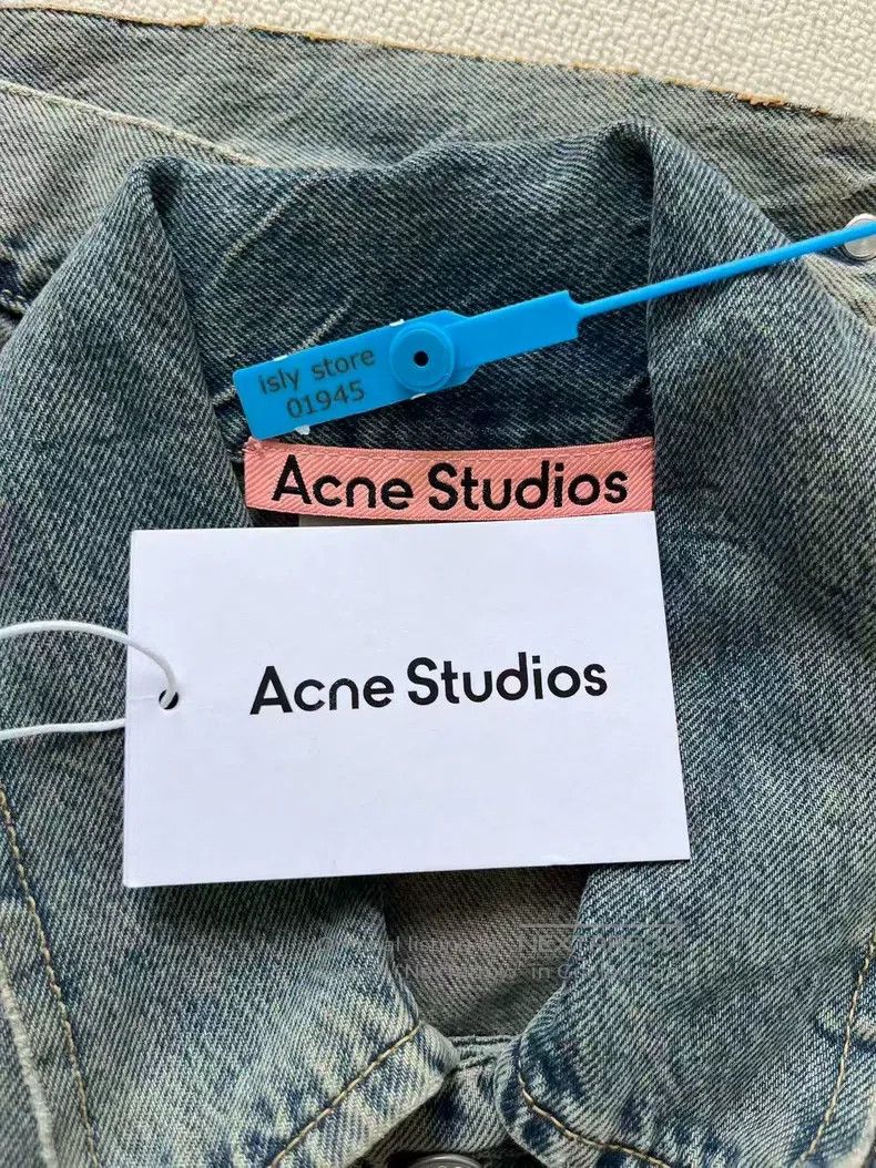 Acne Studios Acne Studios Oversized Washed Drop-Shoulder Single-Breaste Size US S / EU 44-46 / 1 - 4 Thumbnail