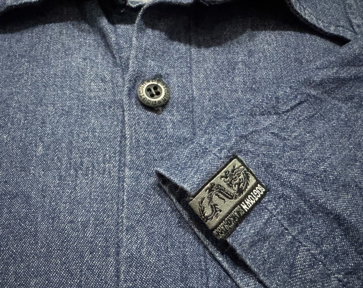 Dogtown × Japanese Brand Dogtown Black Dragon Denim Shirt Size US XL / EU 56 / 4 - 8 Thumbnail