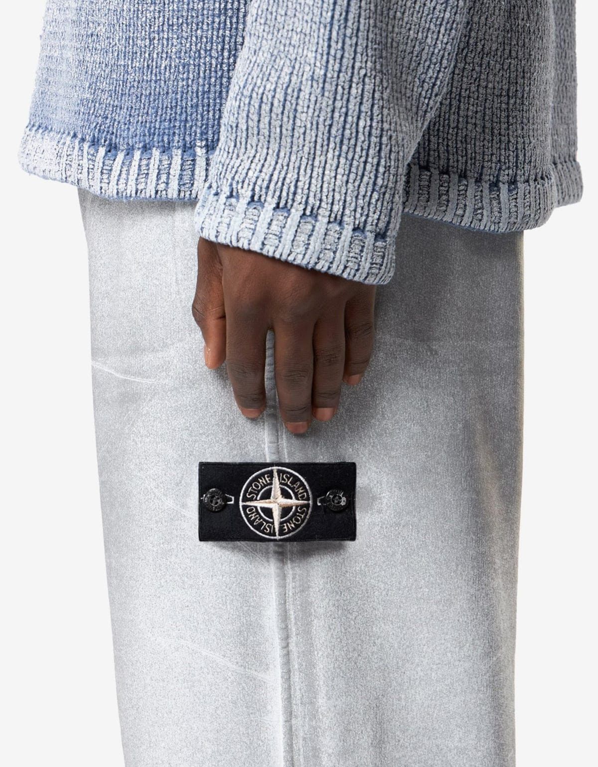 Stone Island Stone Island Reflective Garment Lamination Sweat Pants Size US 36 / EU 52 - 3 Thumbnail