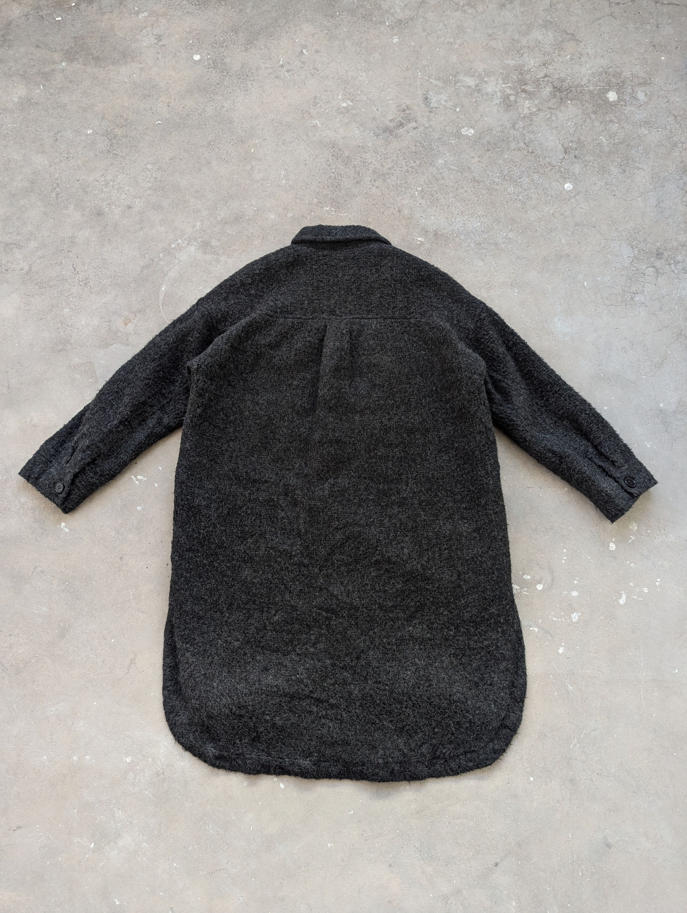 Japanese Brand × Vintage Vintage Wool Mohair Down Jacket Black by Season Reason Size M / US 6-8 / IT 42-44 - 13 Thumbnail