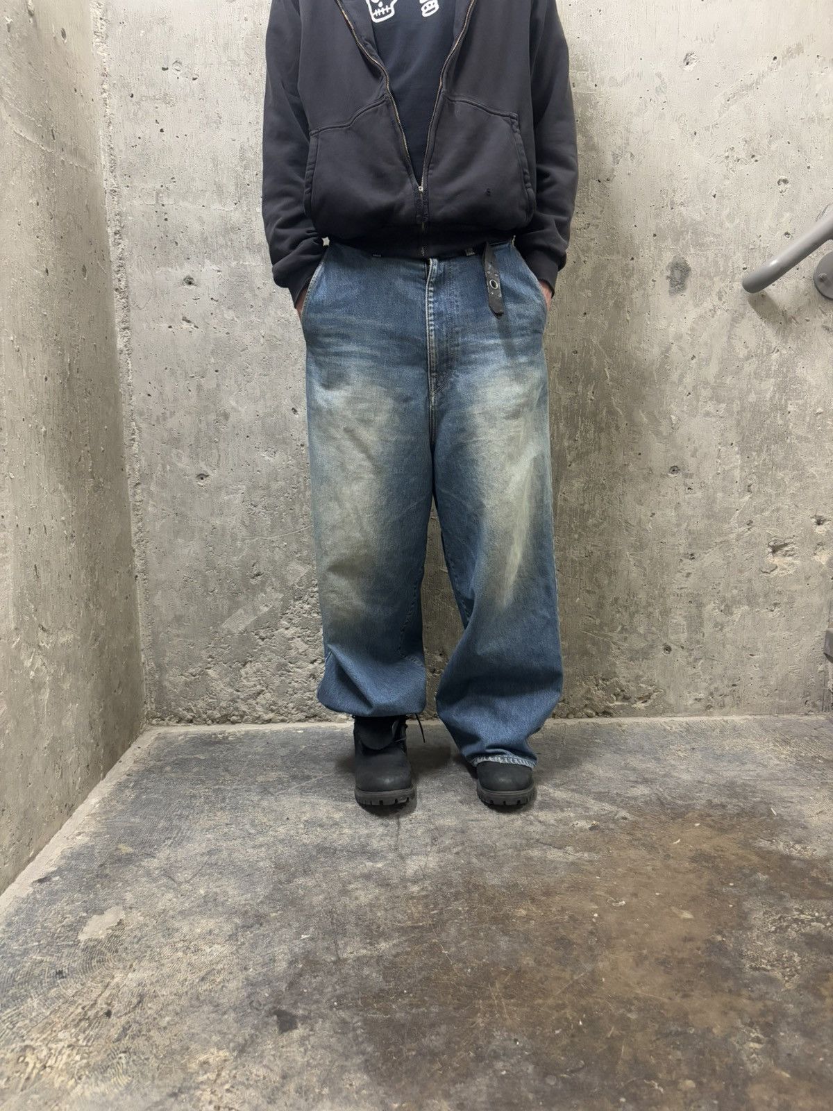 Kapital 14oz port buggy pants