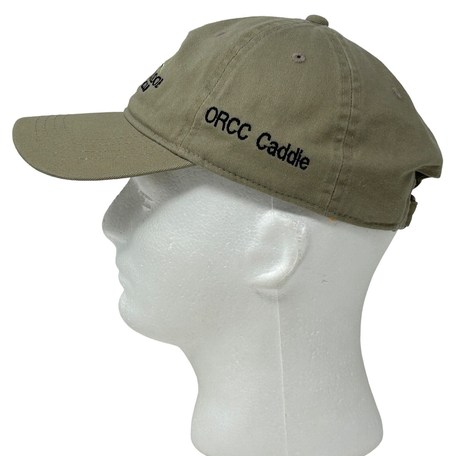 Other Orchard Ridge Country Club Caddie Hat Baseball Cap Beige Size ONE SIZE - 3 Thumbnail