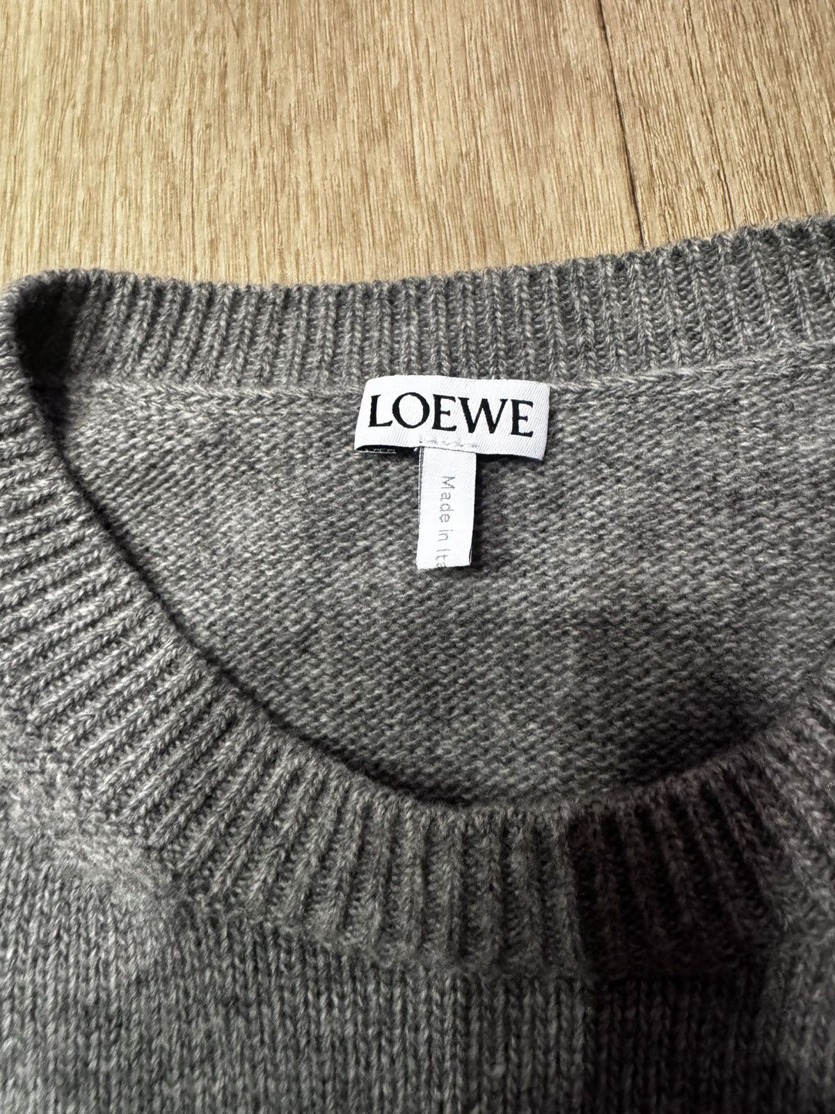 Loewe LOEWE (Anagram Logo – Embroidered Wool Sweater Size US S / EU 44-46 / 1 - 2 Thumbnail