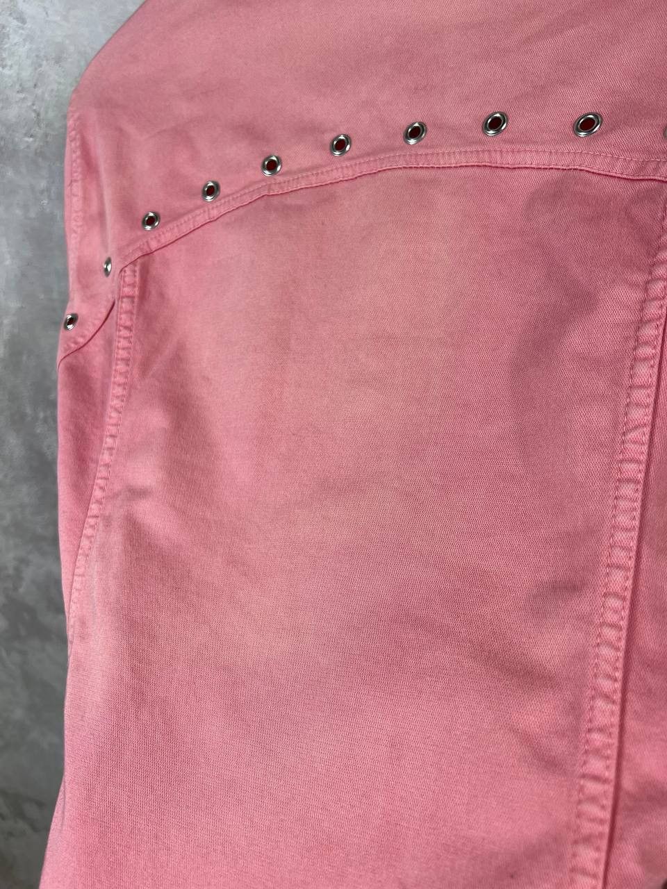 Dolce & Gabbana × Vintage Vintage Dolce Gabbana Biker Denim Jacket Size M / US 6-8 / IT 42-44 - 12 Thumbnail