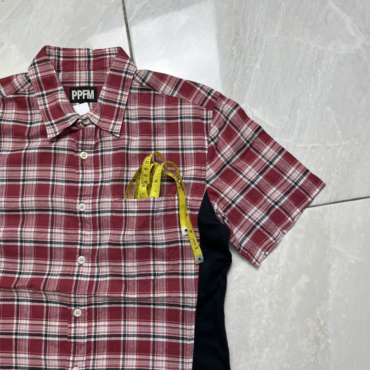 PPFM Vintage ppfm checkered button ups shirt Size US M / EU 48-50 / 2 - 3 Thumbnail