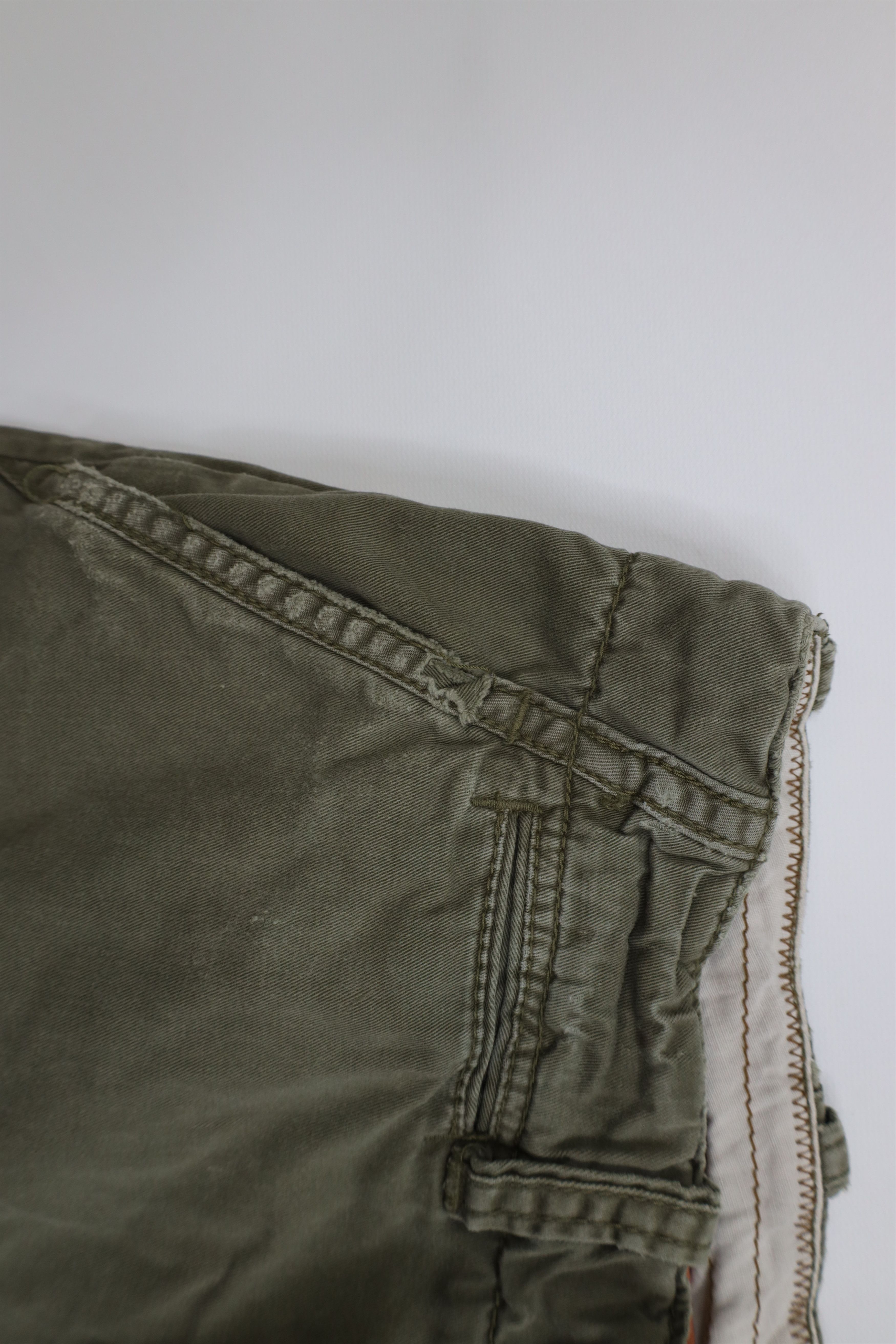 Ralph Lauren Vintage 90s Ralph Lauren Above Knee Military Shorts Green Size US 34 / EU 50 - 6 Thumbnail