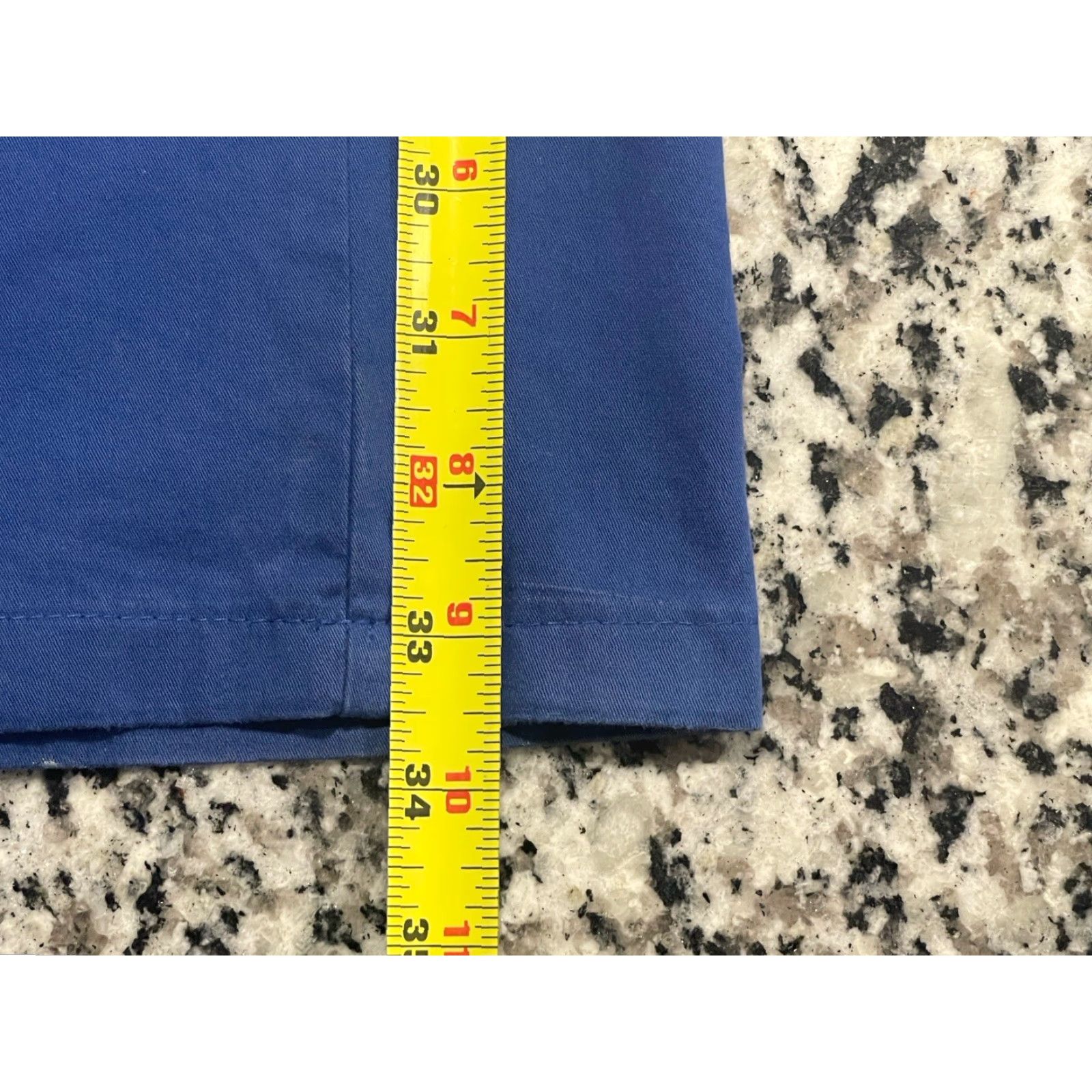 Vintage MMX Lupus Pants Chino Men 36 X 33.5 Blue Cotton Blend Front Flat Regular Pocket Casual Size US 36 / EU 52 - 8 Thumbnail