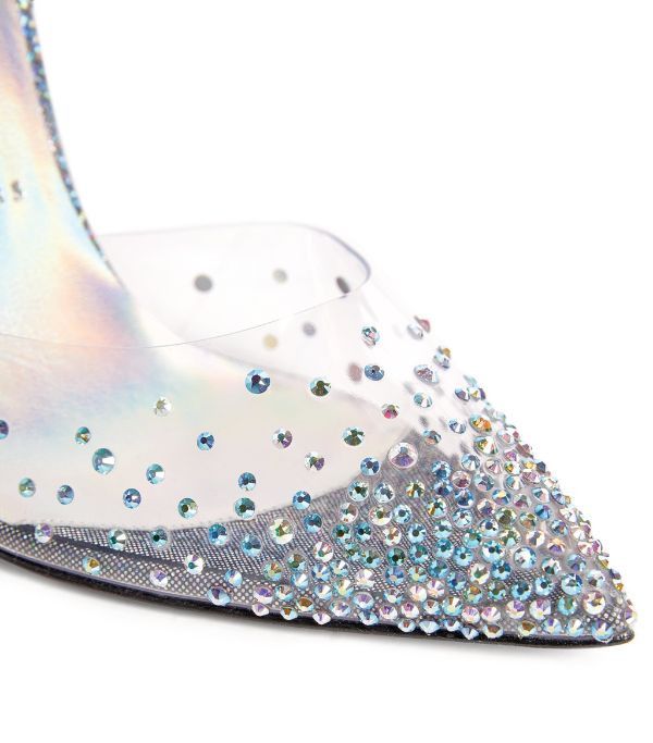 Christian Louboutin o1s1wg110924 Spikaqueen Pumps in Silver Size US 9 / IT 39 - 5 Thumbnail